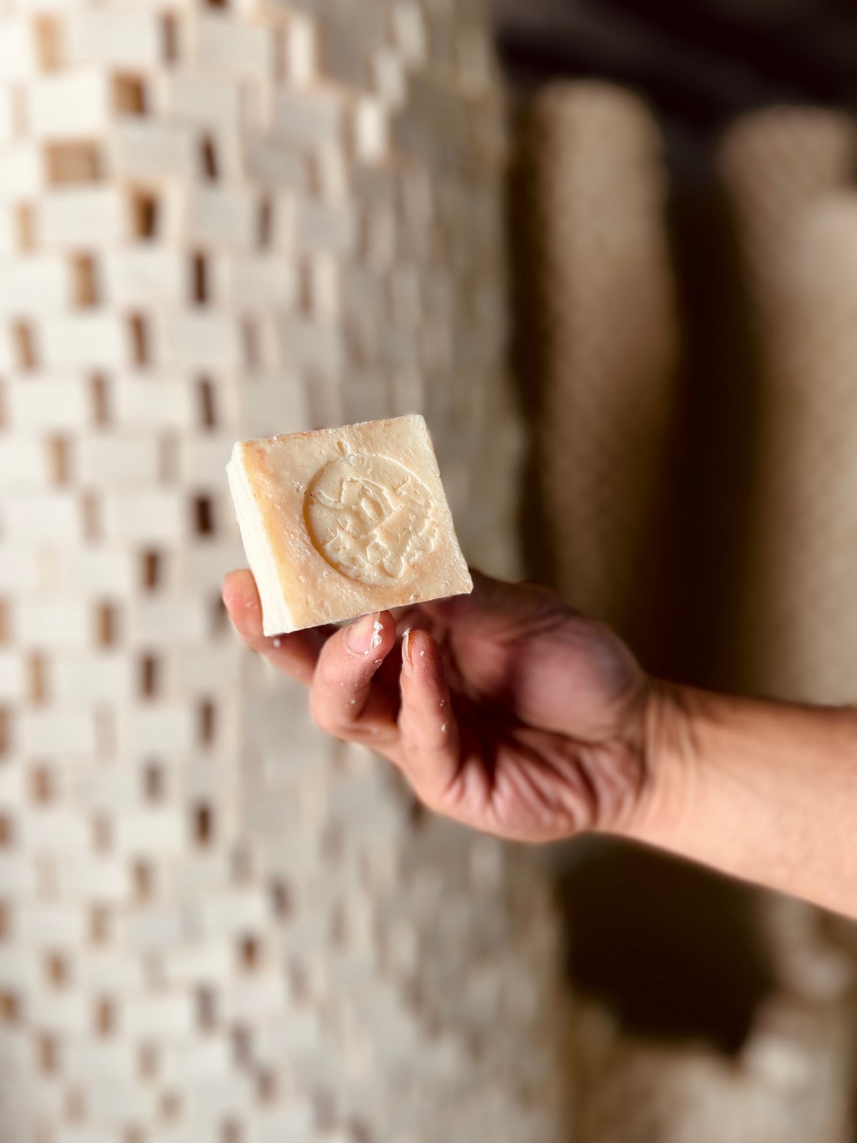 Al Jamal Soaps (72 Bars)~ Traditional Handmade Palestinian Nabulsi Soap Bars