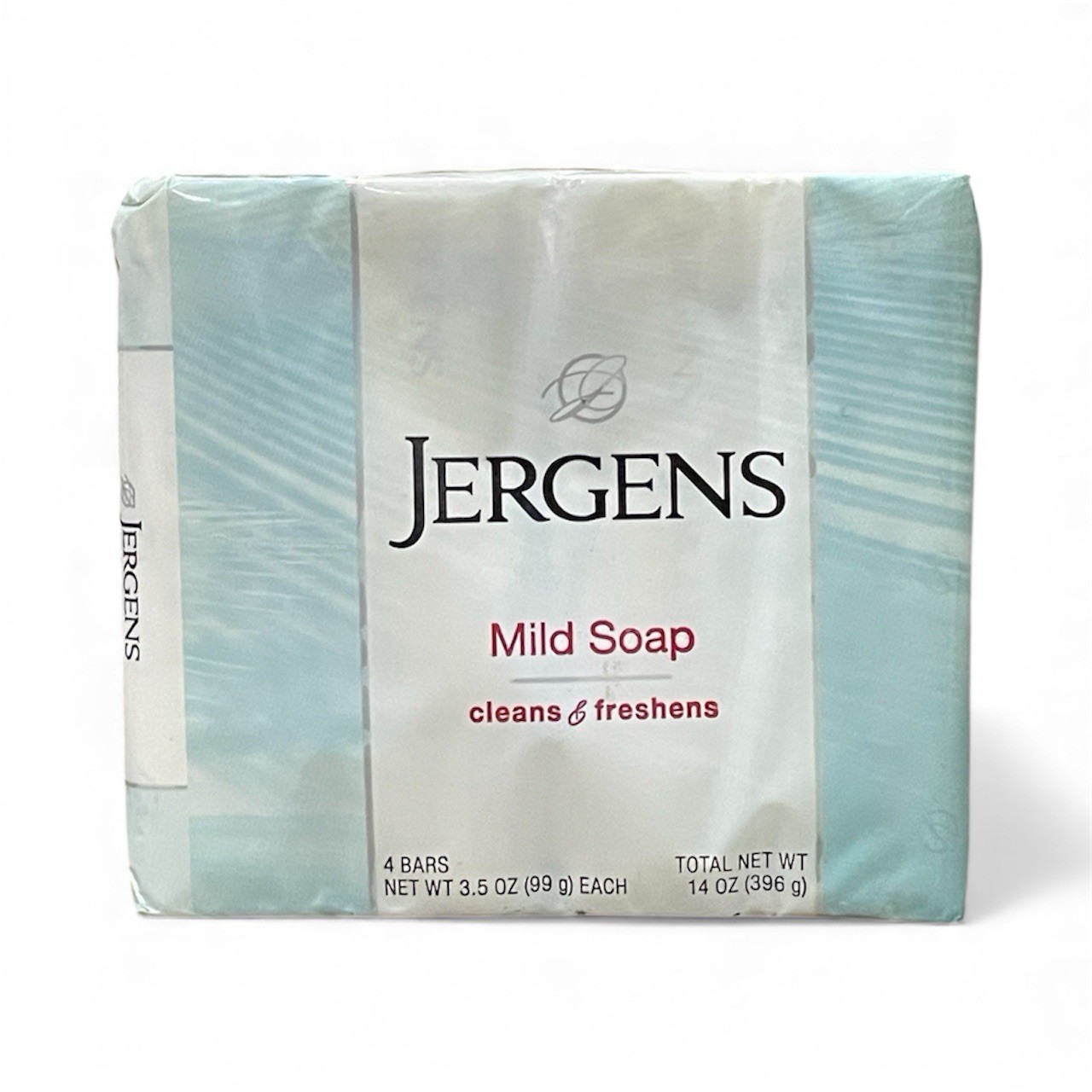 6 Packs Jergens Mild Soap 3.5oz Bath Bar Soap (24 Bars in Total) 14oz New