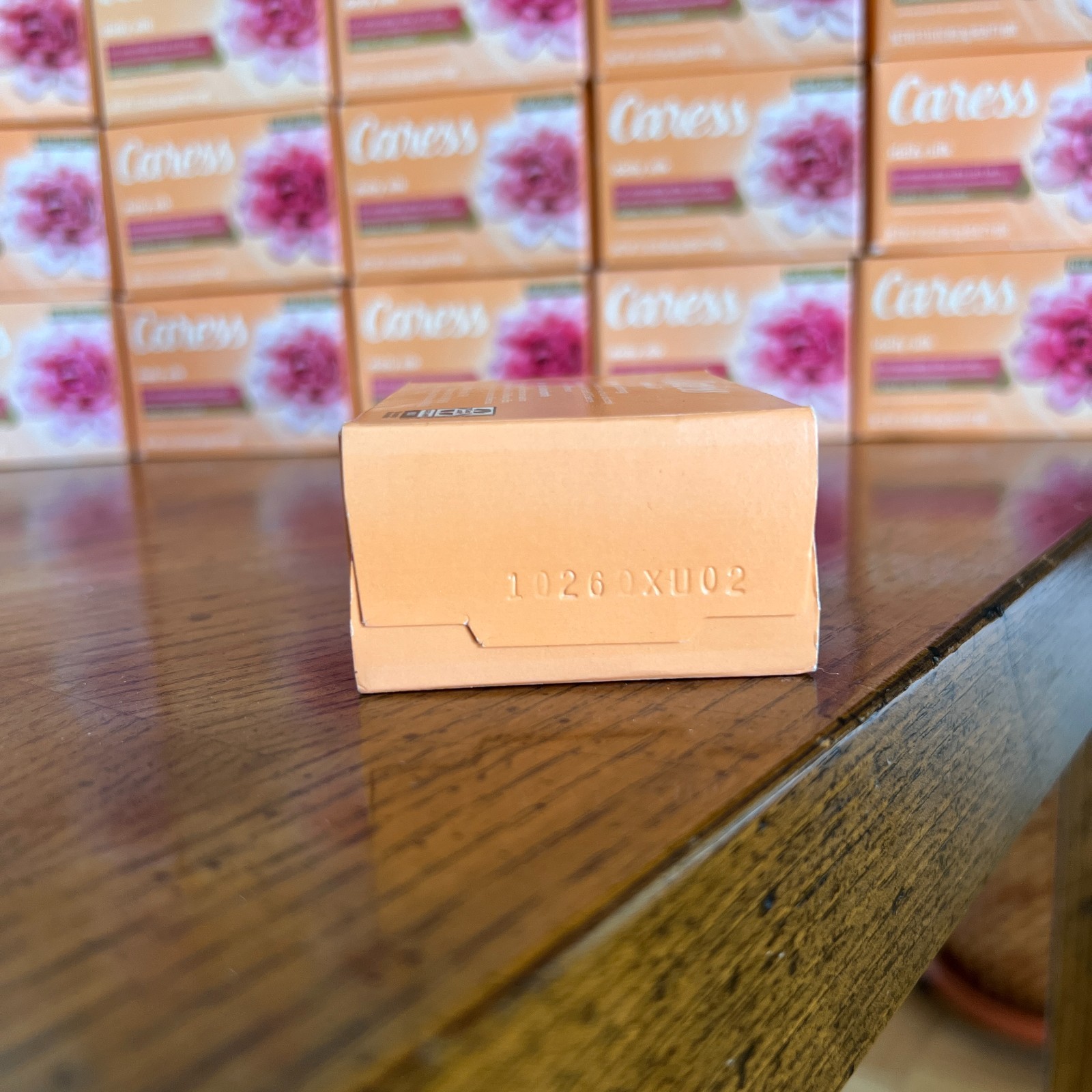 12 Bars Caress Daily Silk Soap White Peach Orange Blossom 3.15oz