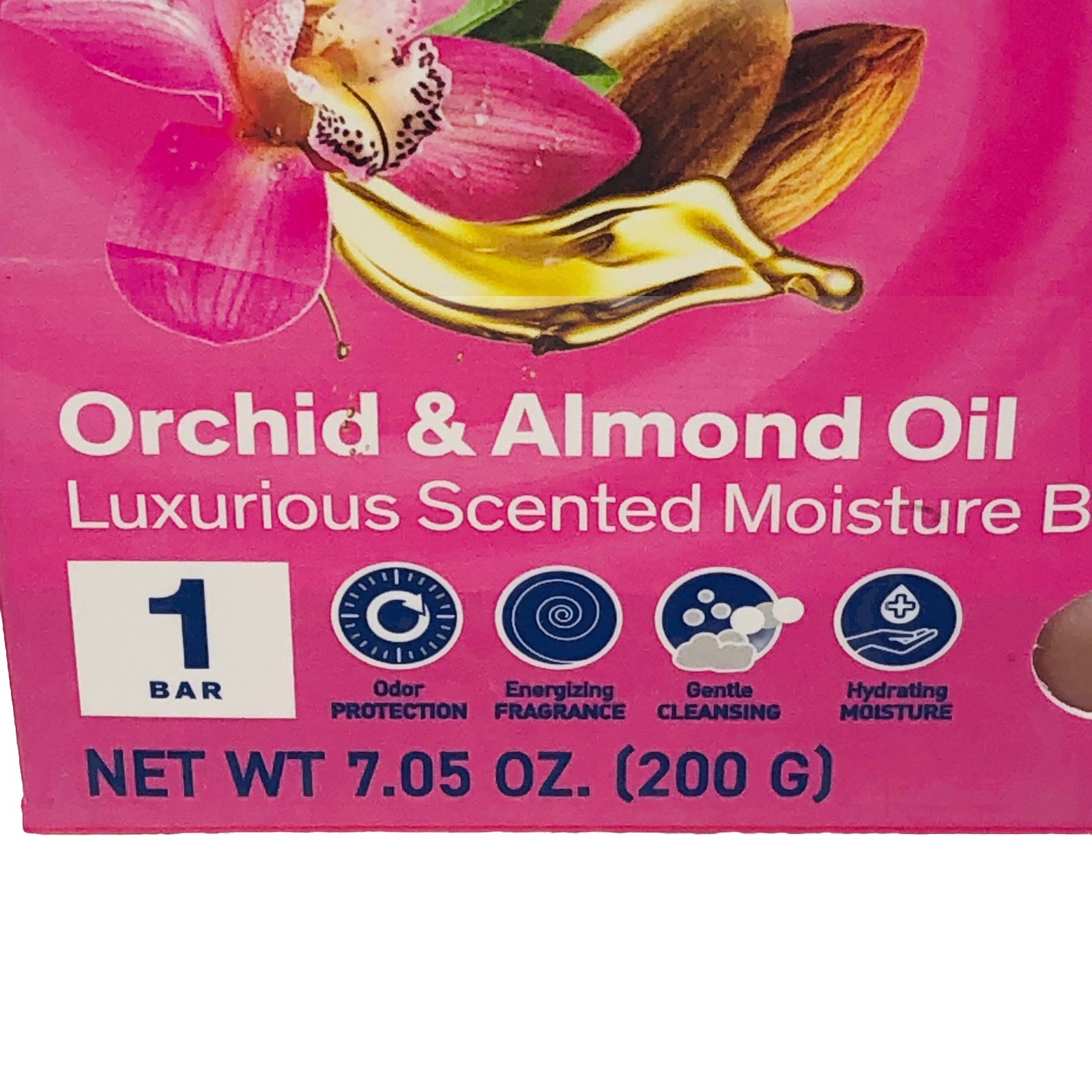2 BIG ZEST Bar Soap Moisturizing Lush Orchid & Almond Oil Large Bars 7.05oz