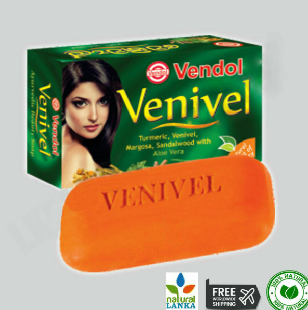 10 X SOAP VENIVEL Vendol Herbal Beauty AYURVEDIC NATURAL Soaps Skin HERBAL