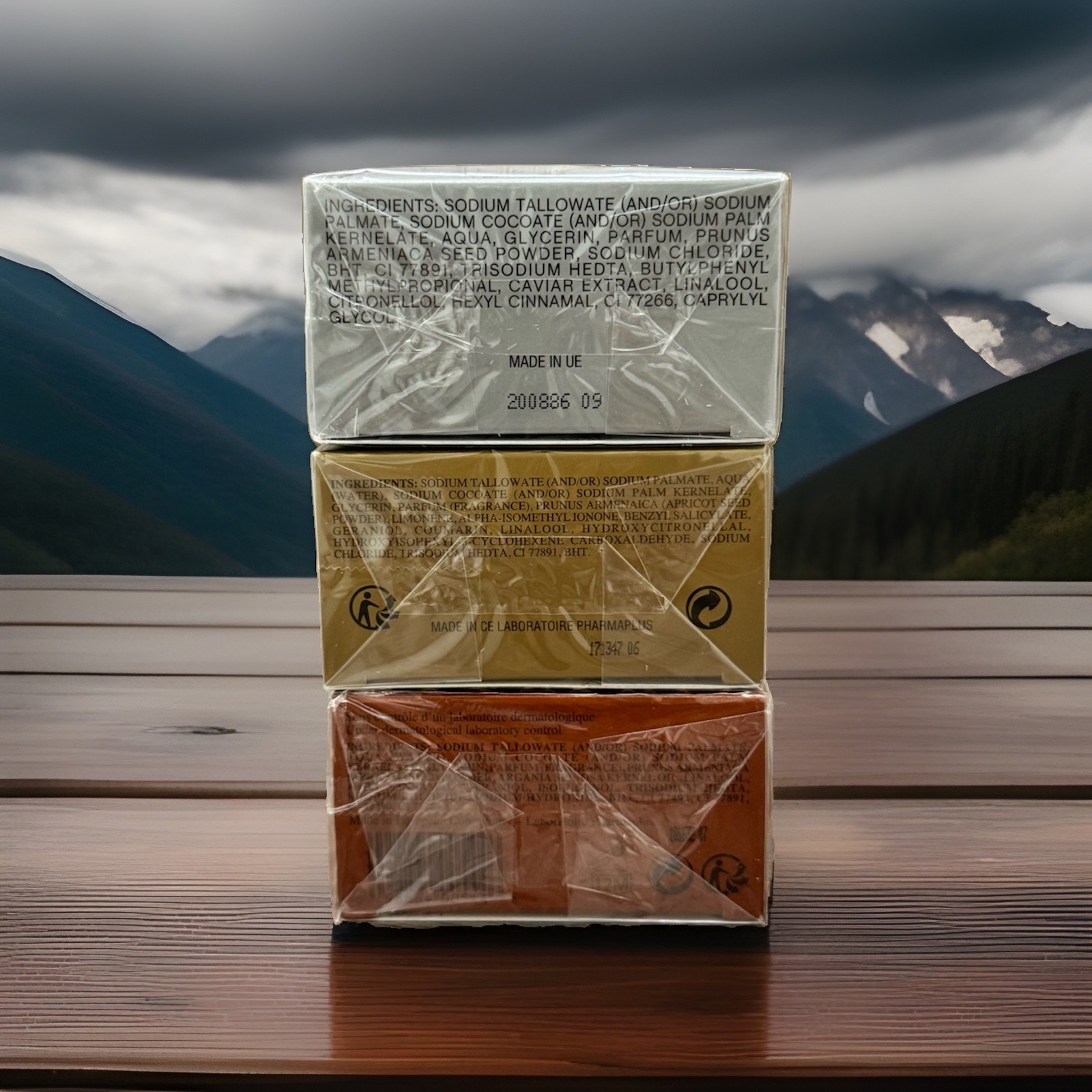 [Pack Of 3] QEI+ Paris Soap: Oriental OR Privilège, 200g Each