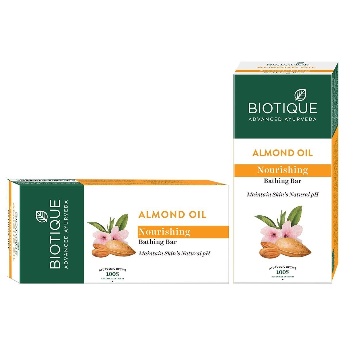 Biotique Ayurveda Almond Oil Nourishing Body Soap Bathing Bar 150 Gram,