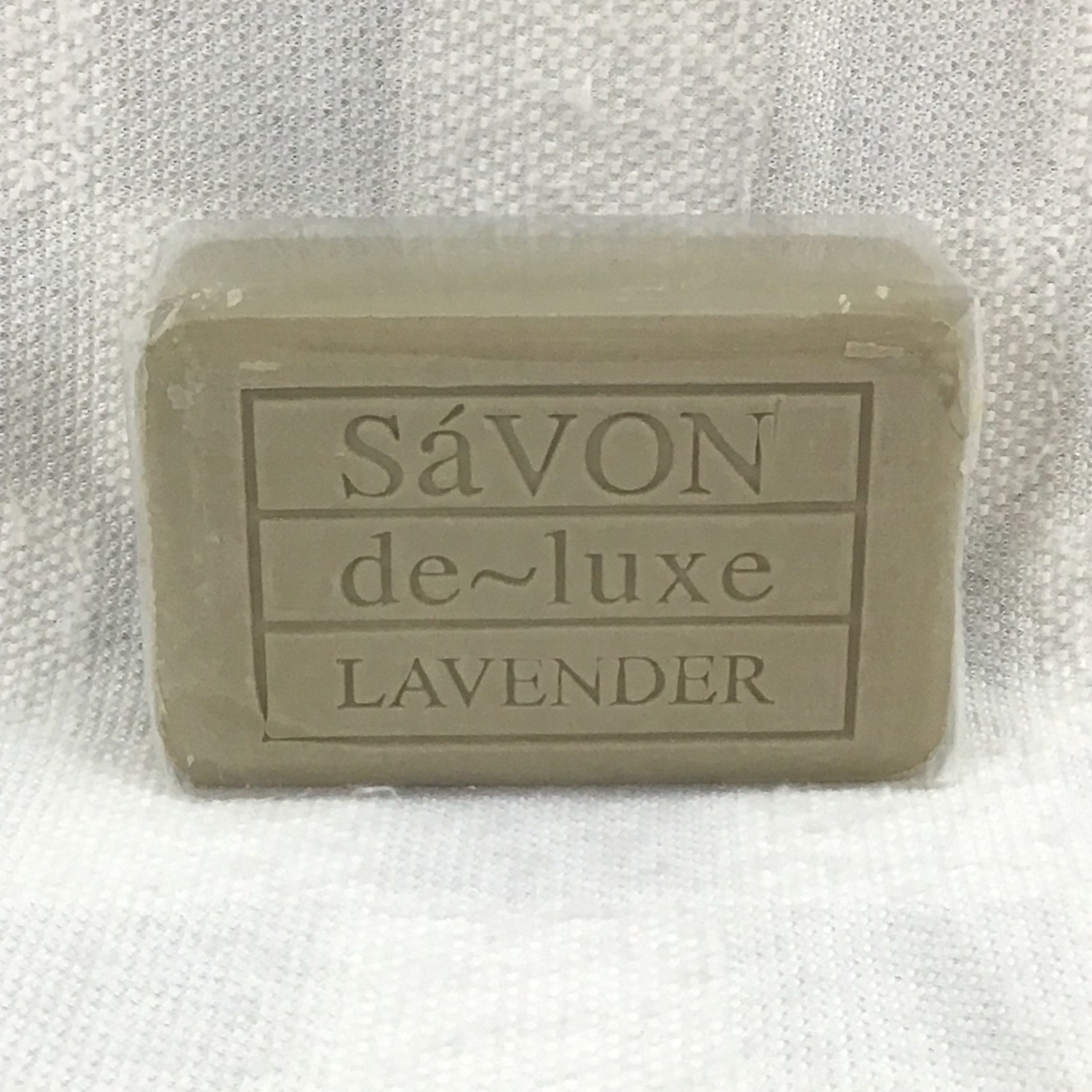 Savon de Luxe Lavender Pure Vegetable & Shea Butter Bar Soap 250g 8.8oz Sealed