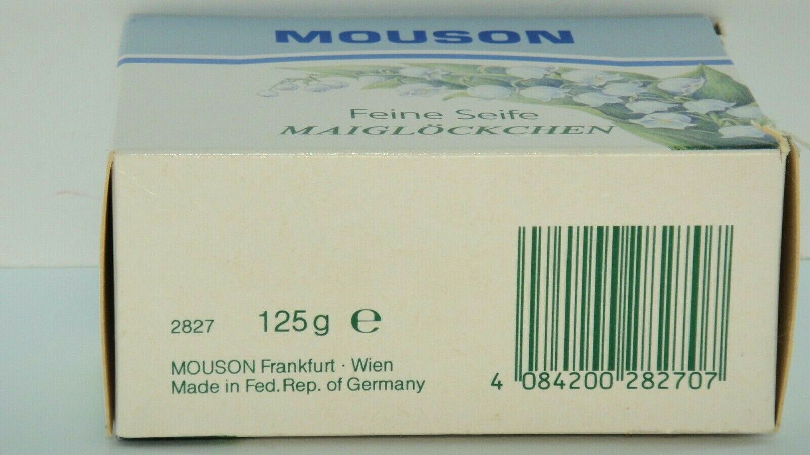 Mouson Feine Seife Maiglockchen 125 gram Bar of Fine Soap made in Rep.of Germany