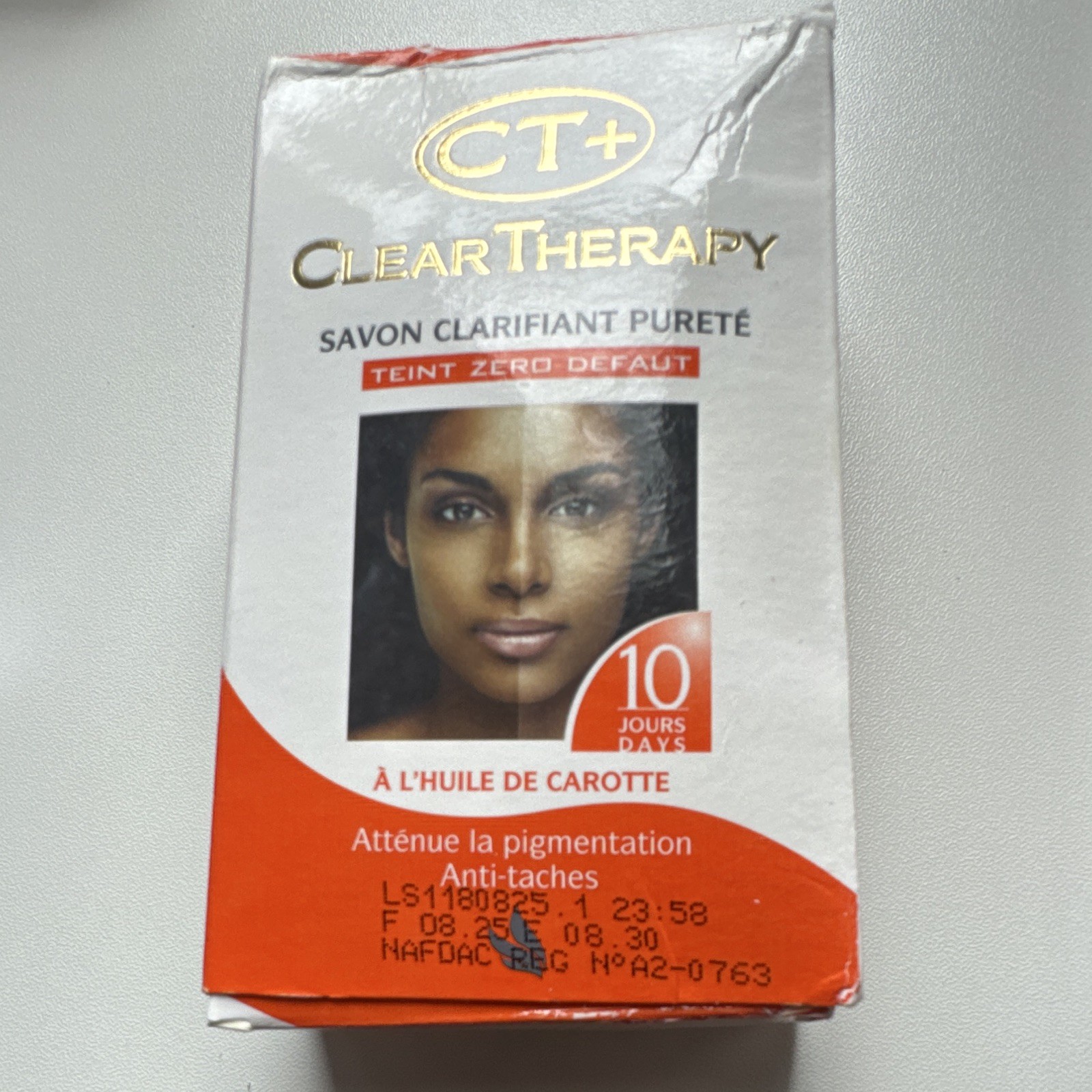 CT+ Clear Therapy Clarifying Soap Bar with Carrot Oil & Fruit Acids 200g