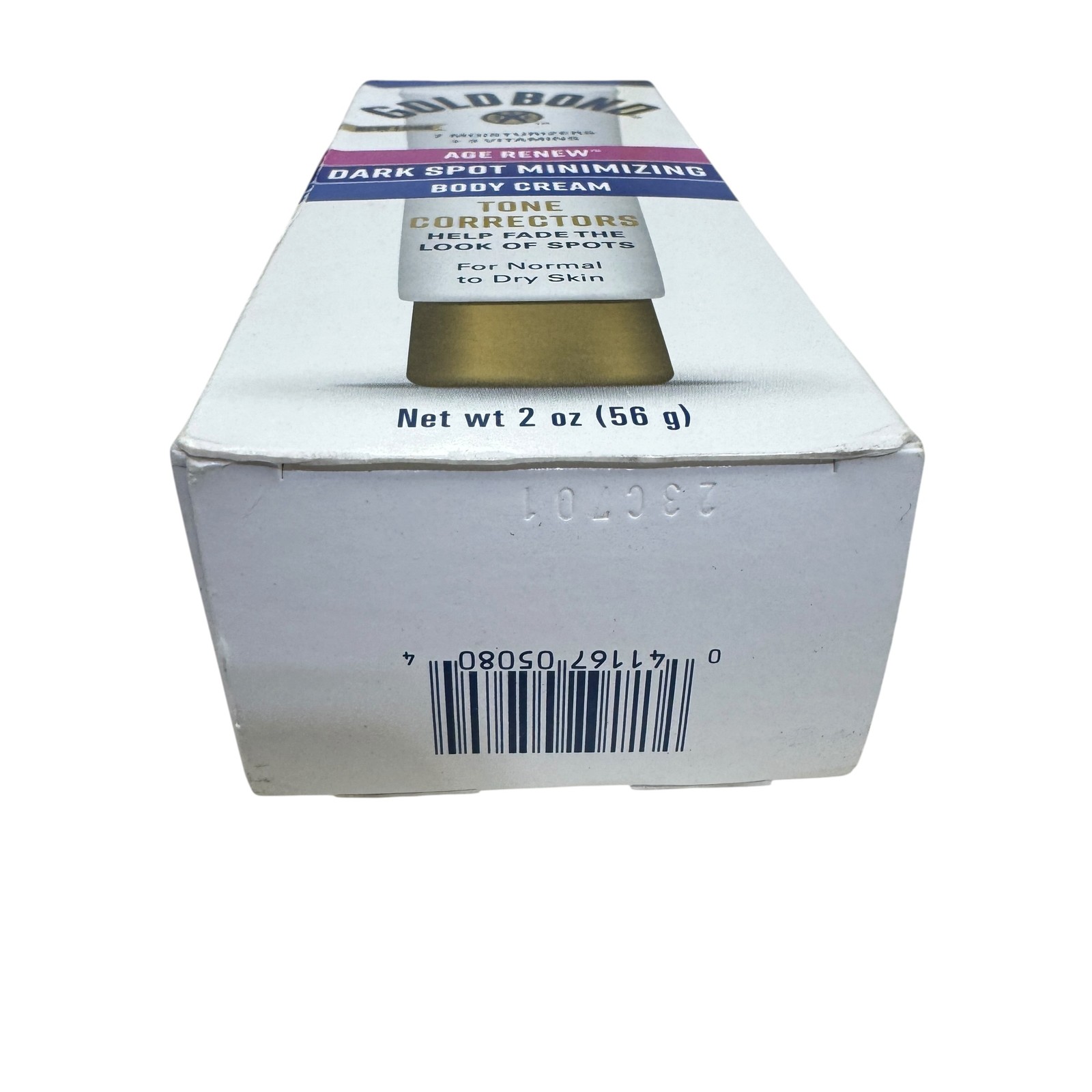 Gold Bond Age Renew Dark Spot Minimizing Body Cream 2 oz Tone Corrector Normal