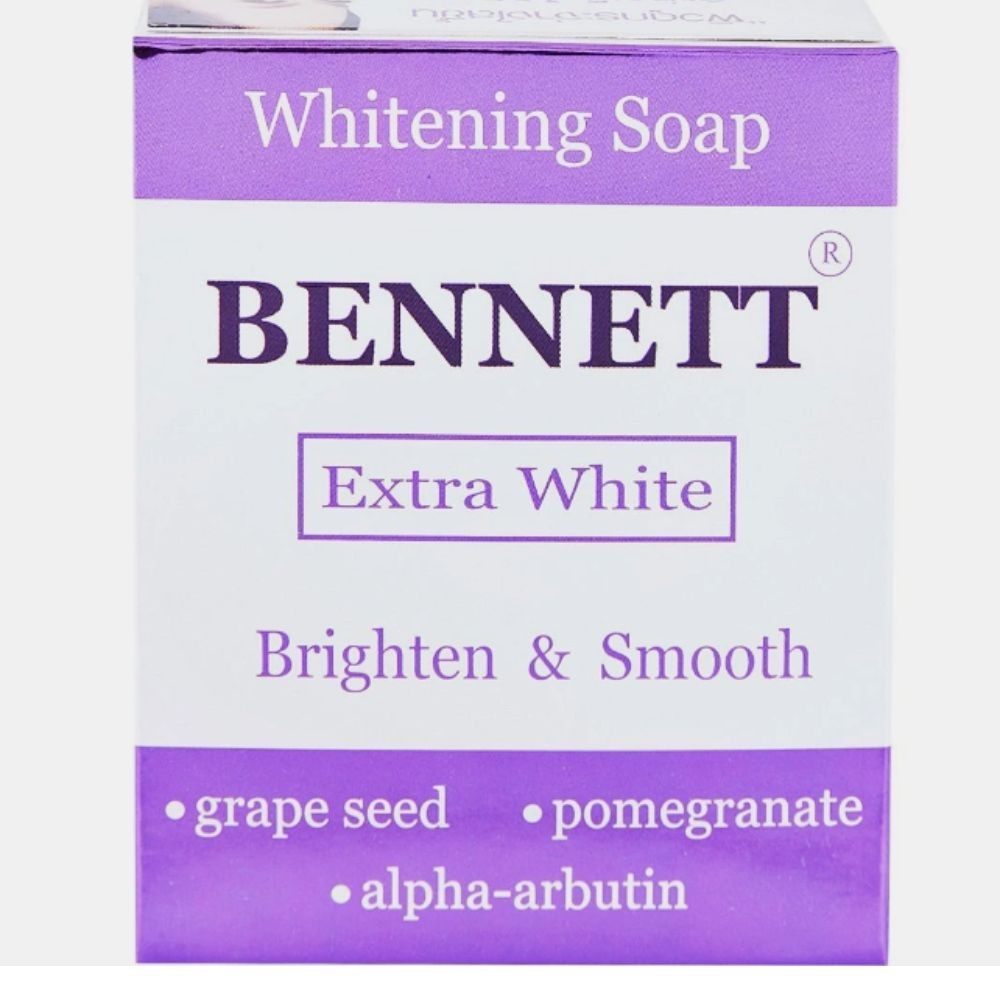 6x BENNETT Extra White Soap Alpha Arbutin Antioxidant Skin Whitening 130g