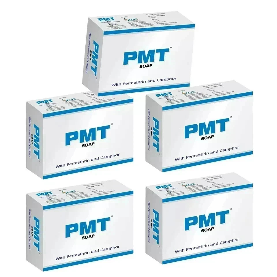 5x PMT Natural Soap 75g Herbal Skin Cleansing Soap For All Skin Types