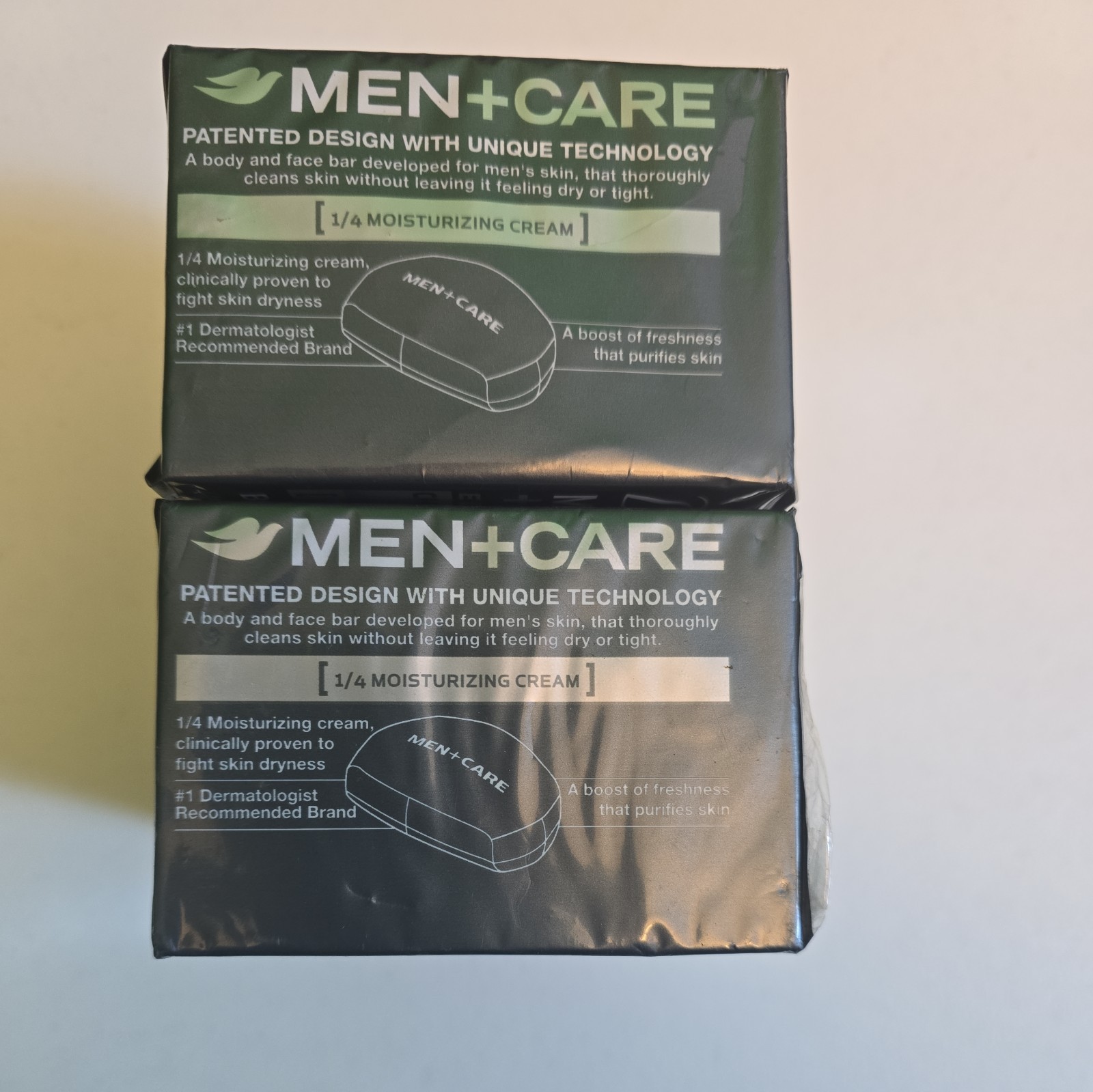Dove Men+Care Elements Body and Face Bar Charcoal + Clay 4 oz, 4 Bar (x2)