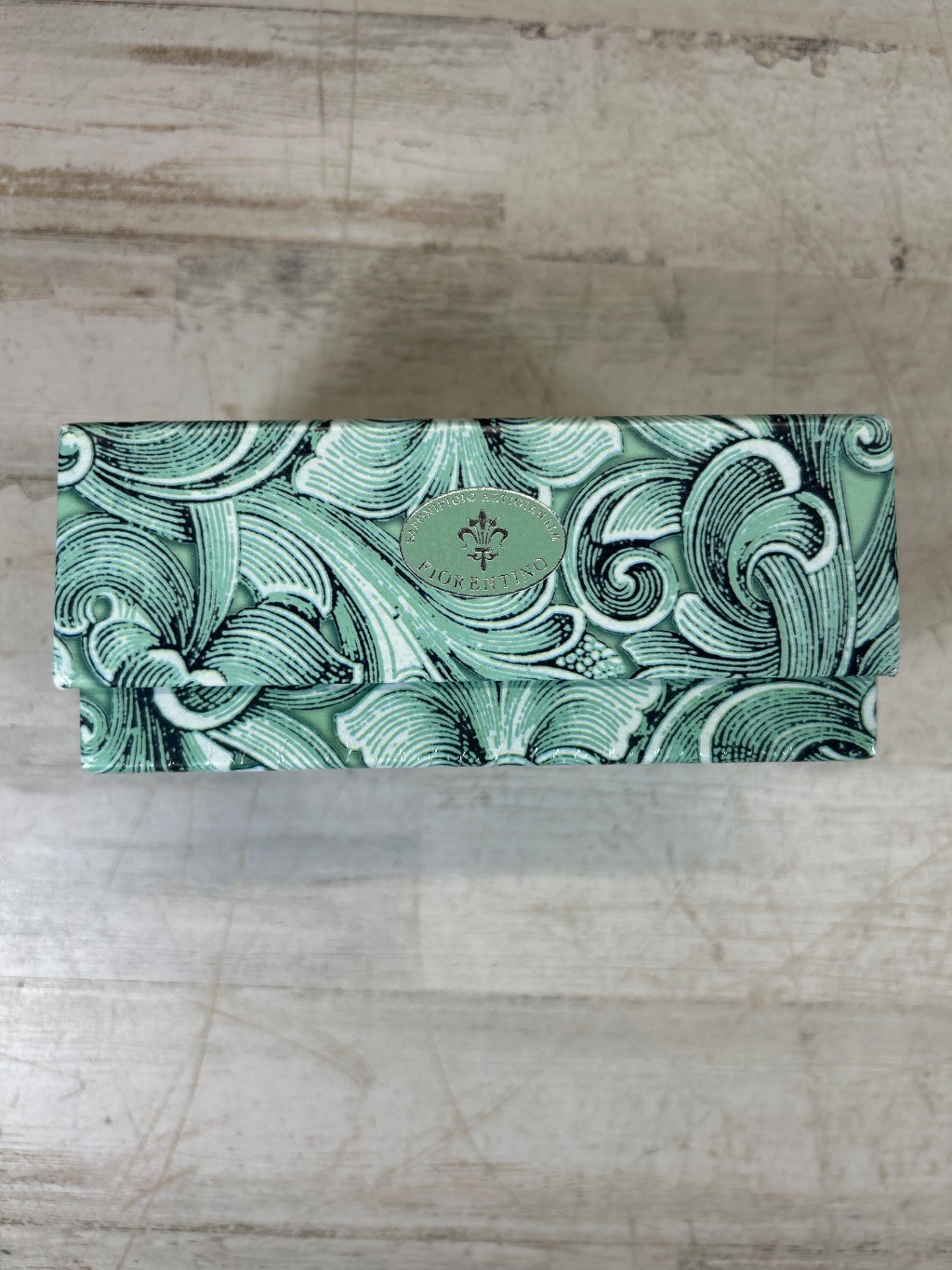 Vintage Saponificio Artigianale Fiorentino Gardenia Scented Soap Bar 300g Italy