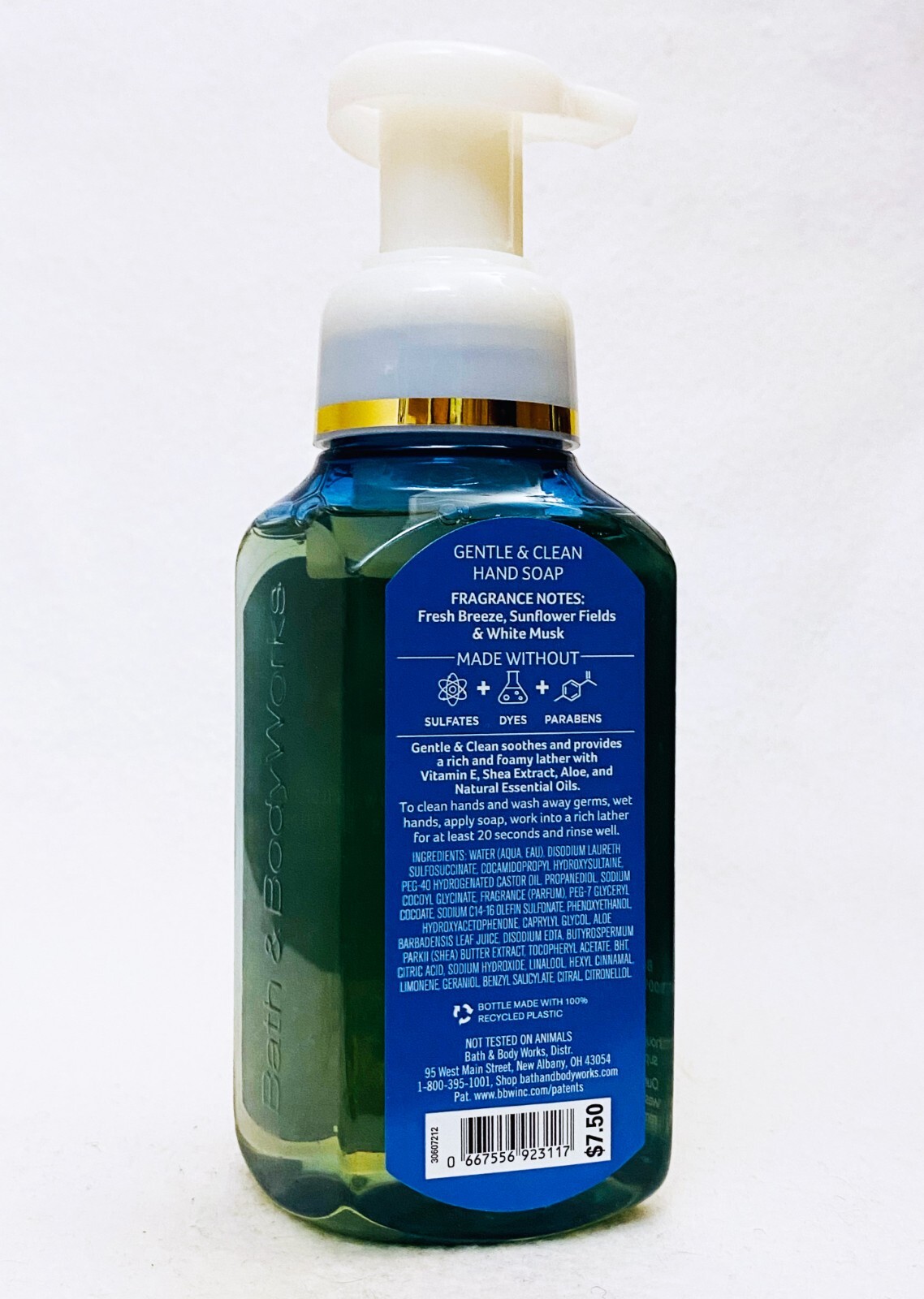 2 Bath & Body Works WILDFLOWER FIELDS Gentle Foaming Hand Soap 8.75 oz