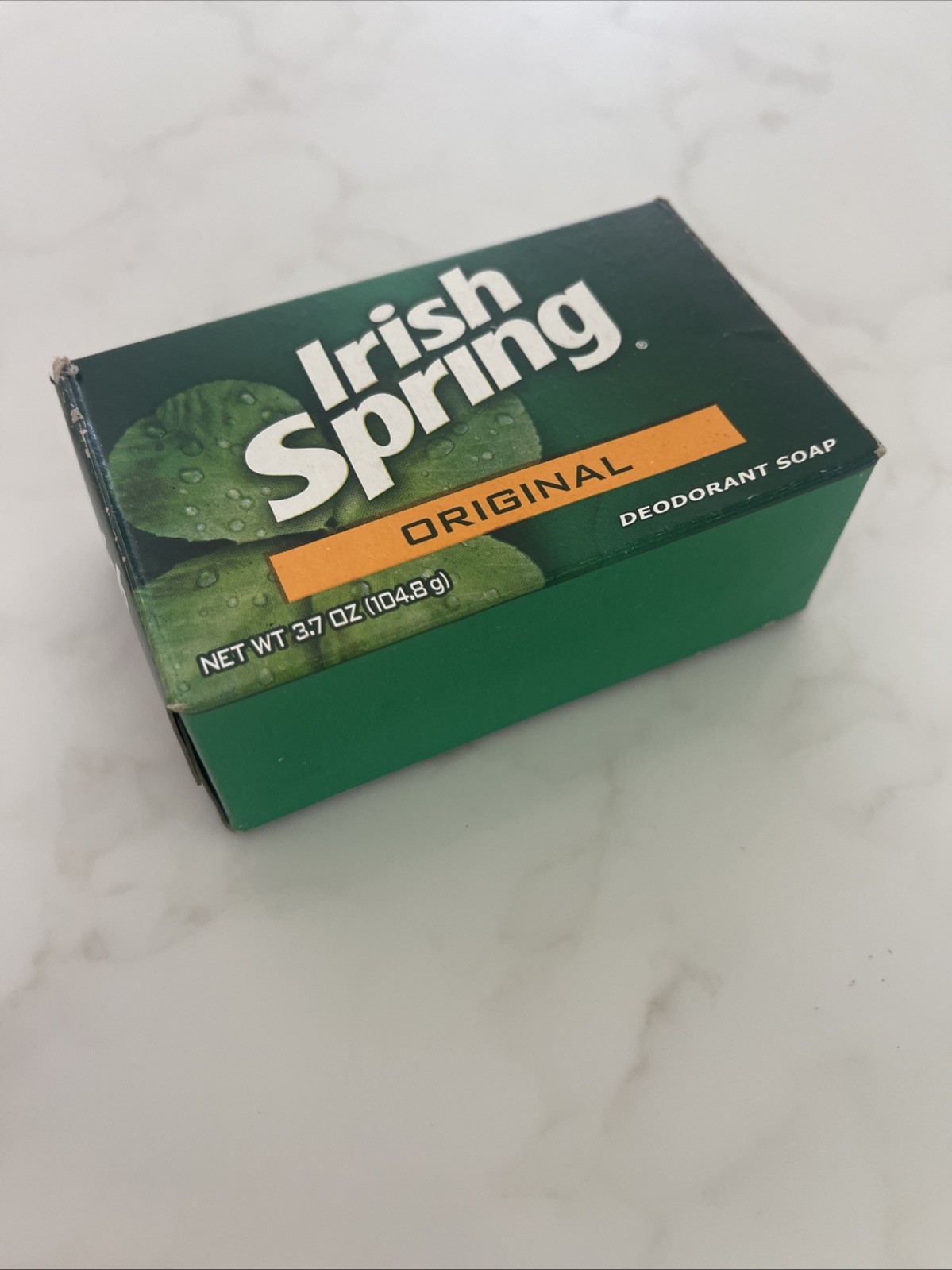 1 PCS IRISH SPRING ORIGINAL DEODORANT BAR SOAP 3.7oz NYNY Vintage