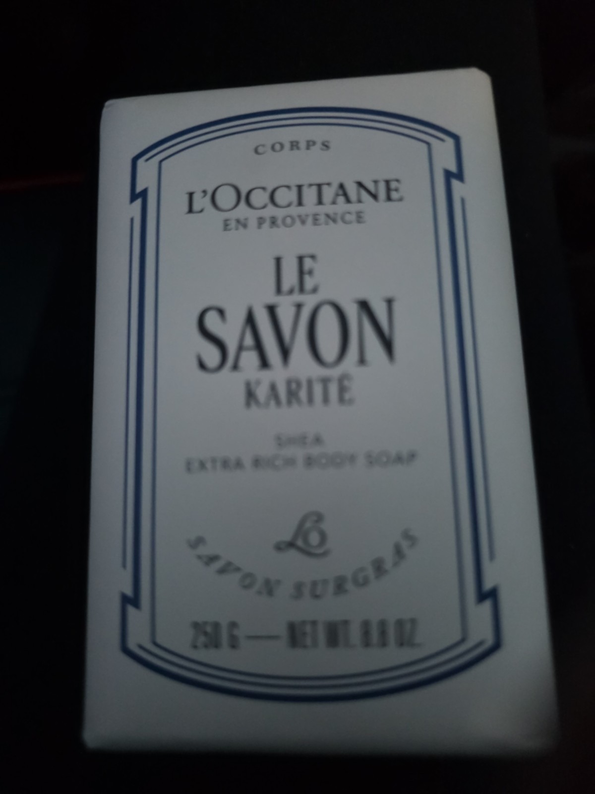 *L’Occitane En Provence Le Savon Karite Shea Extra Rich Body Soap 250g/8.8oz.