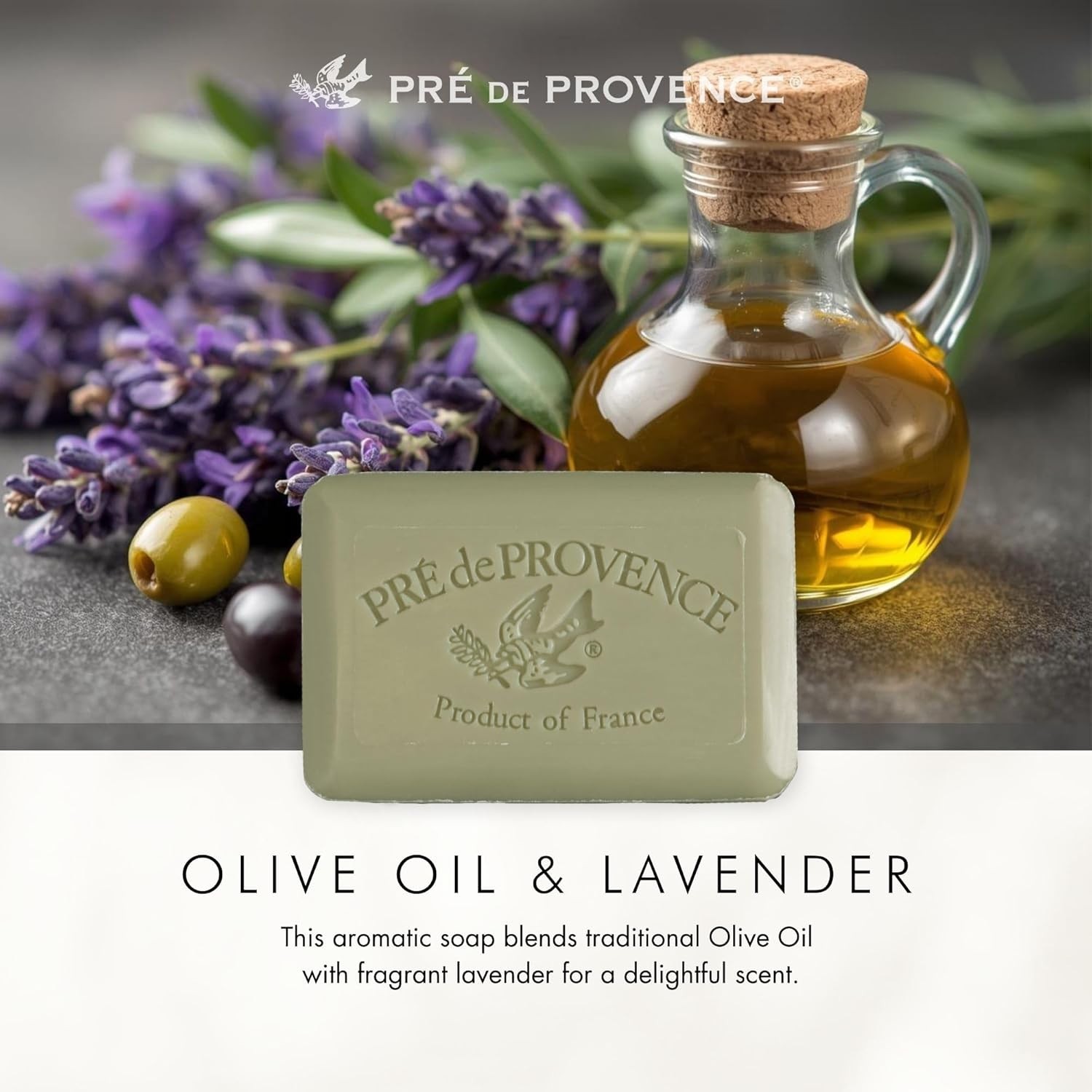 Luxurious Olive Oil & Lavender Soap Bar