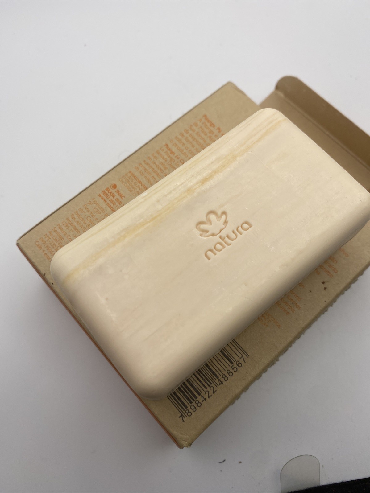 Natura Ekos Bar Soaps Set of 2 Maraca Castanha Cumaru Pitanga NEW in Box 150g