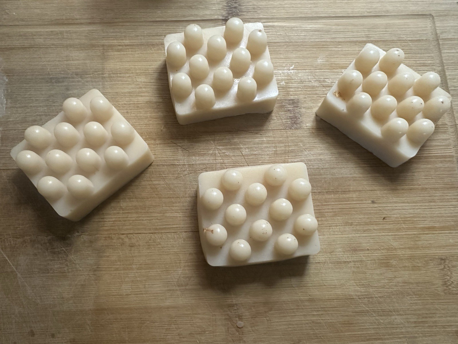 White Massage Rectangular Body Bar Soap oatmeal with honey and vitamin E