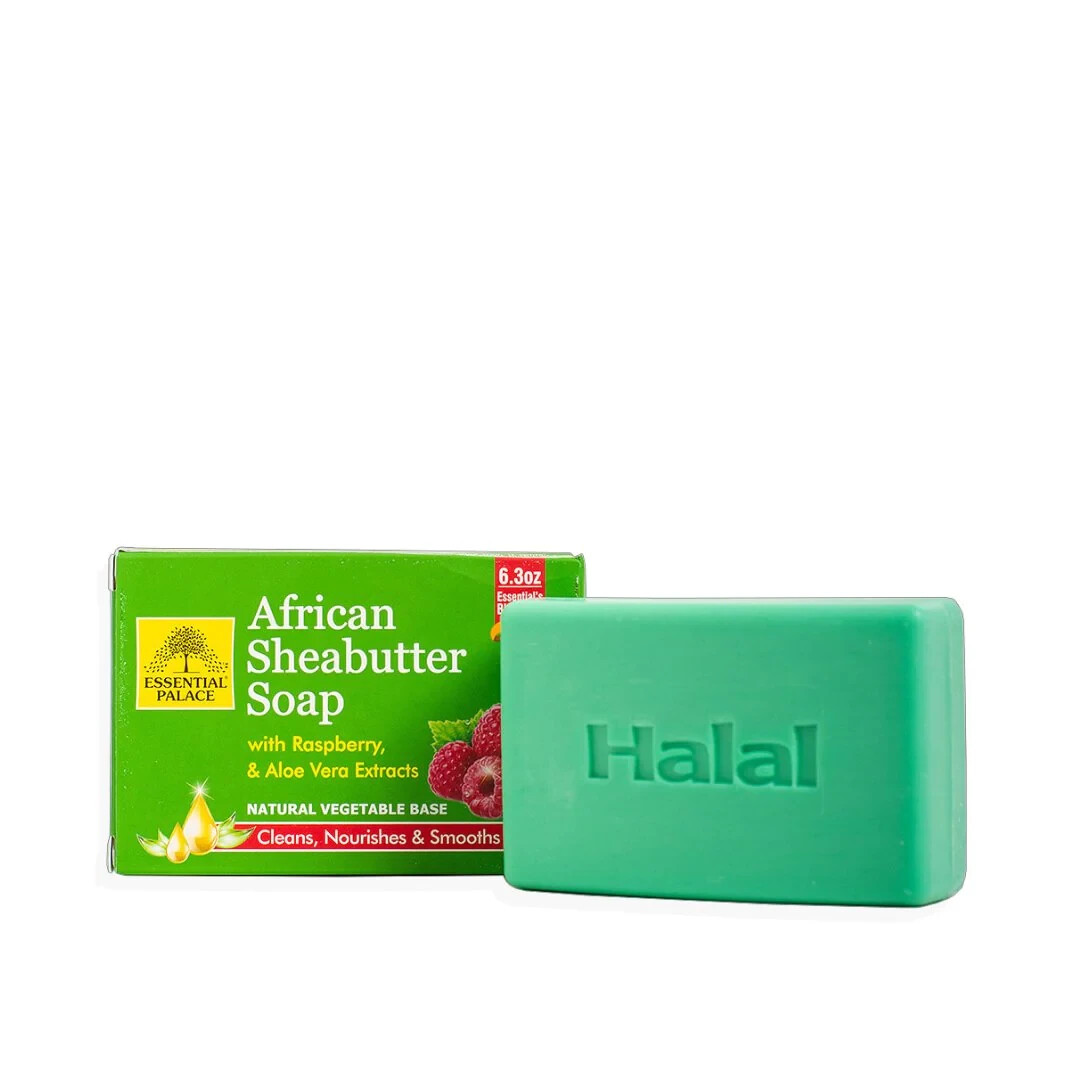 Soap- African Black Soap 6.3 oz – 6 pcs set by Essential Palace