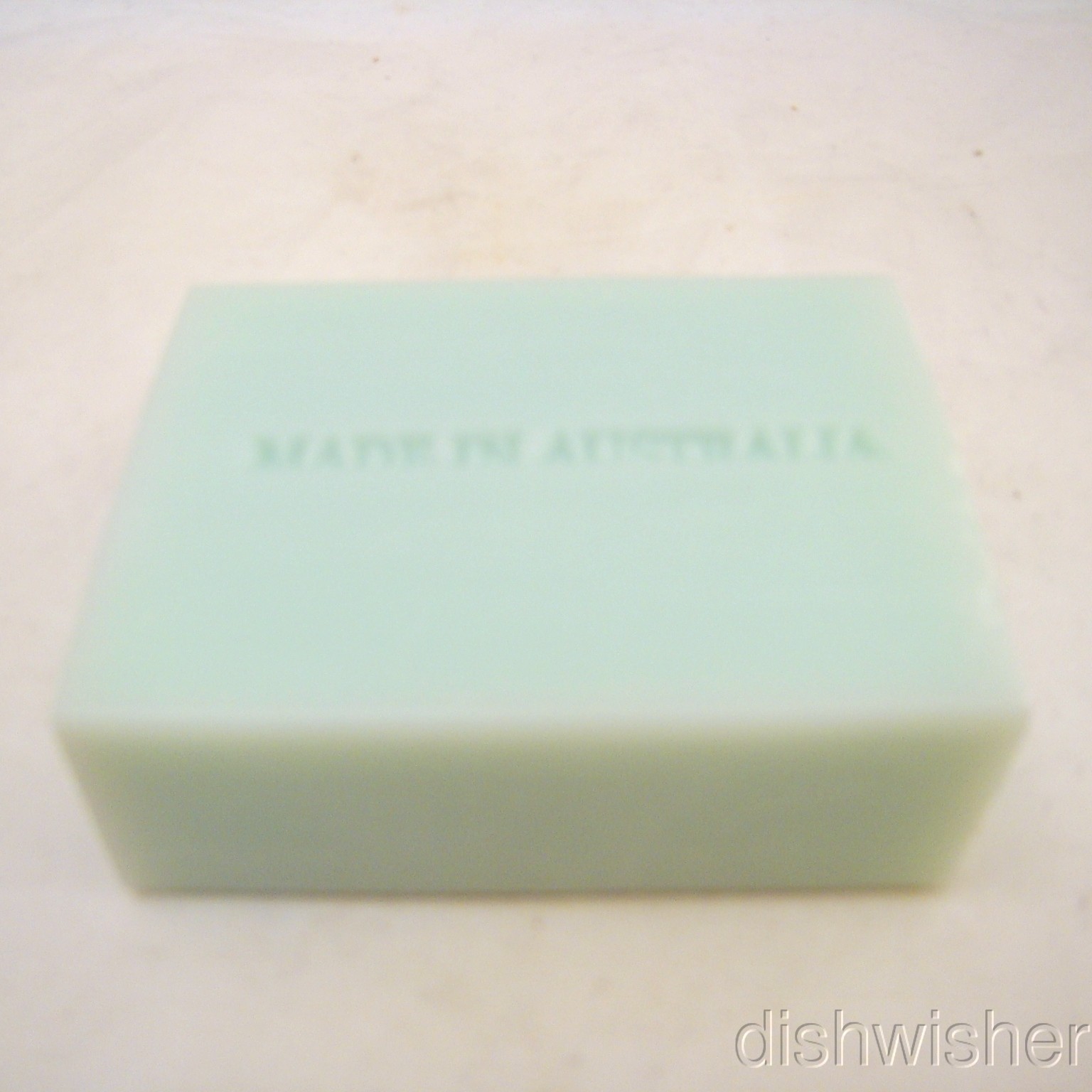 Soapworks Australia Green Pure Plant Oil Triple-Milled Soap Bar 100 g 3.5 oz NEW