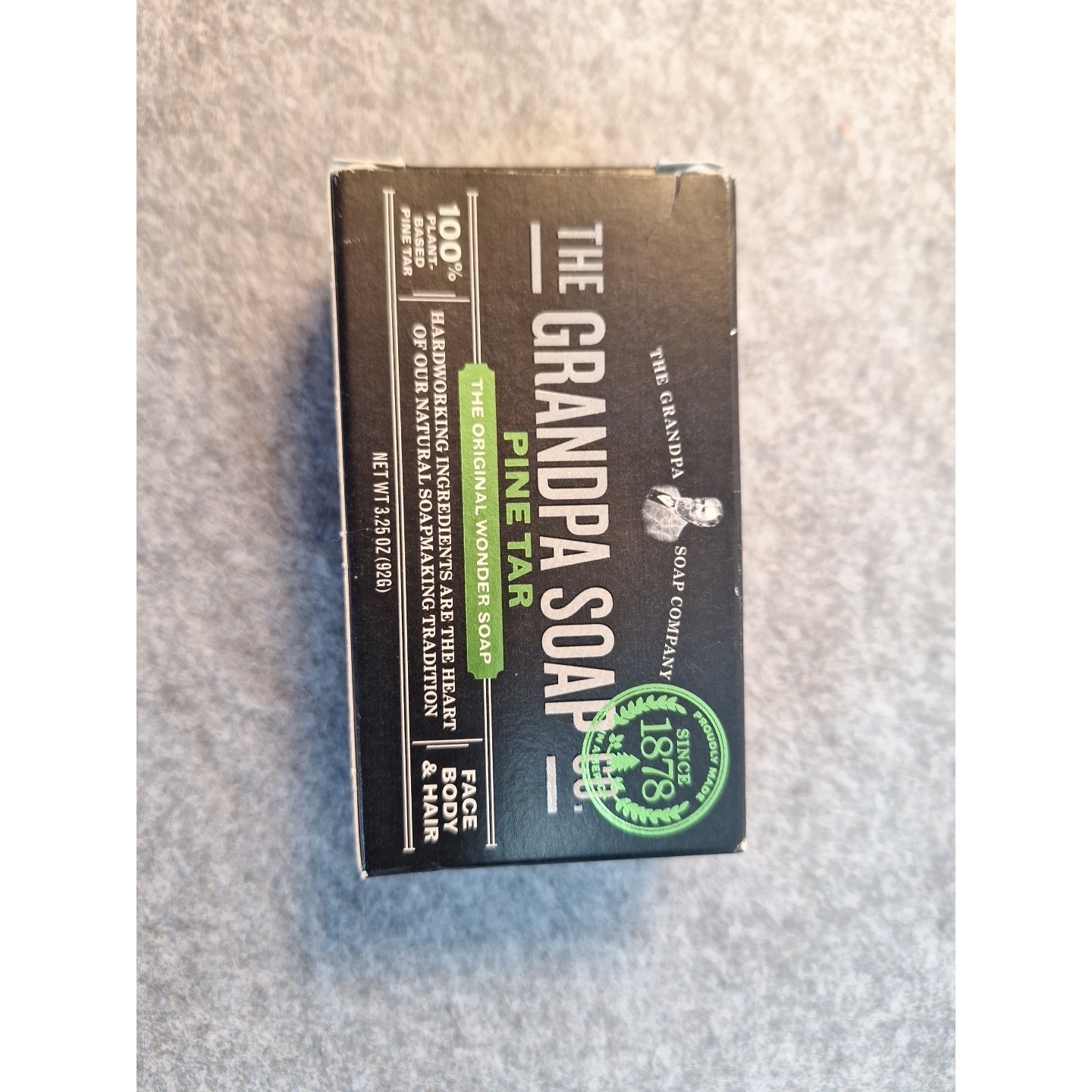 Grandpa’s Pine Tar Bar Soap – 3.25 oz