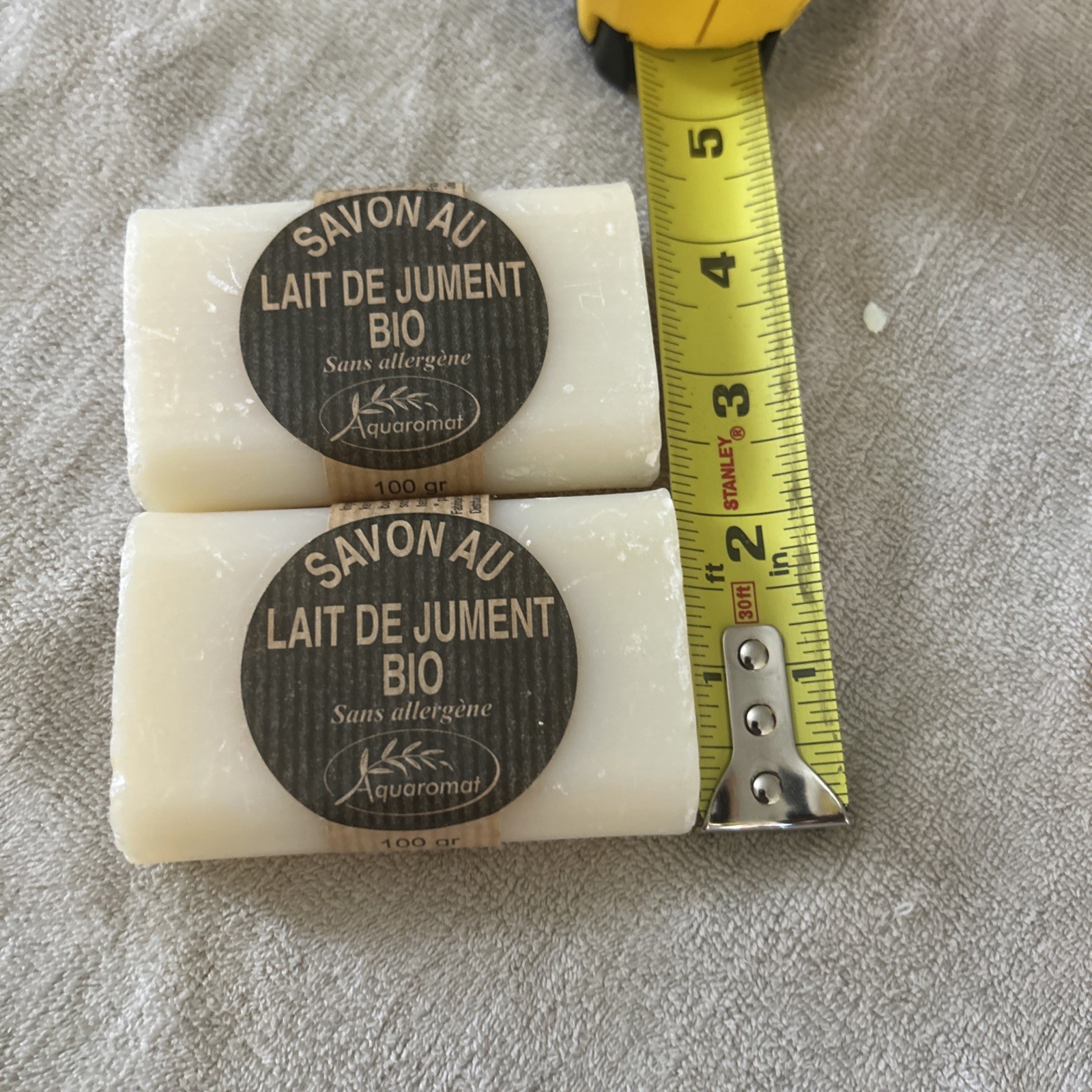 2 Mon Savon Au Lait French Milk Soaps Imported From France Mare’s Milk Aquaromat