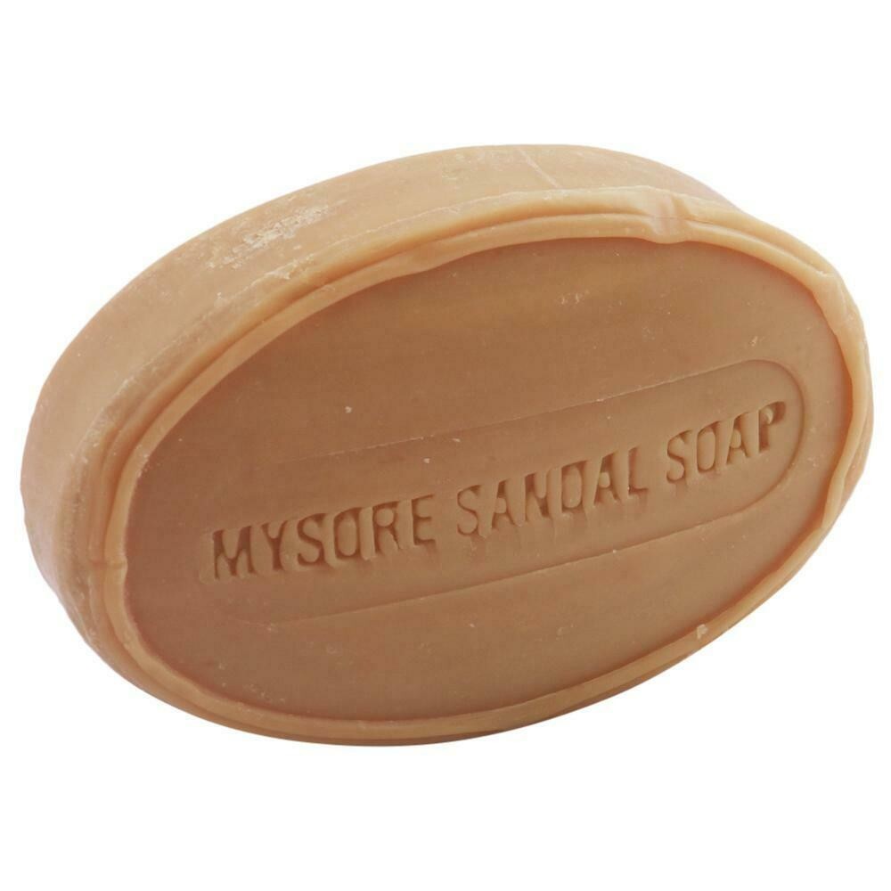 1 X 75 gm Mysore Sandal Bath Soap Bar, ORIGINAL of Karnataka Soaps Ltd.