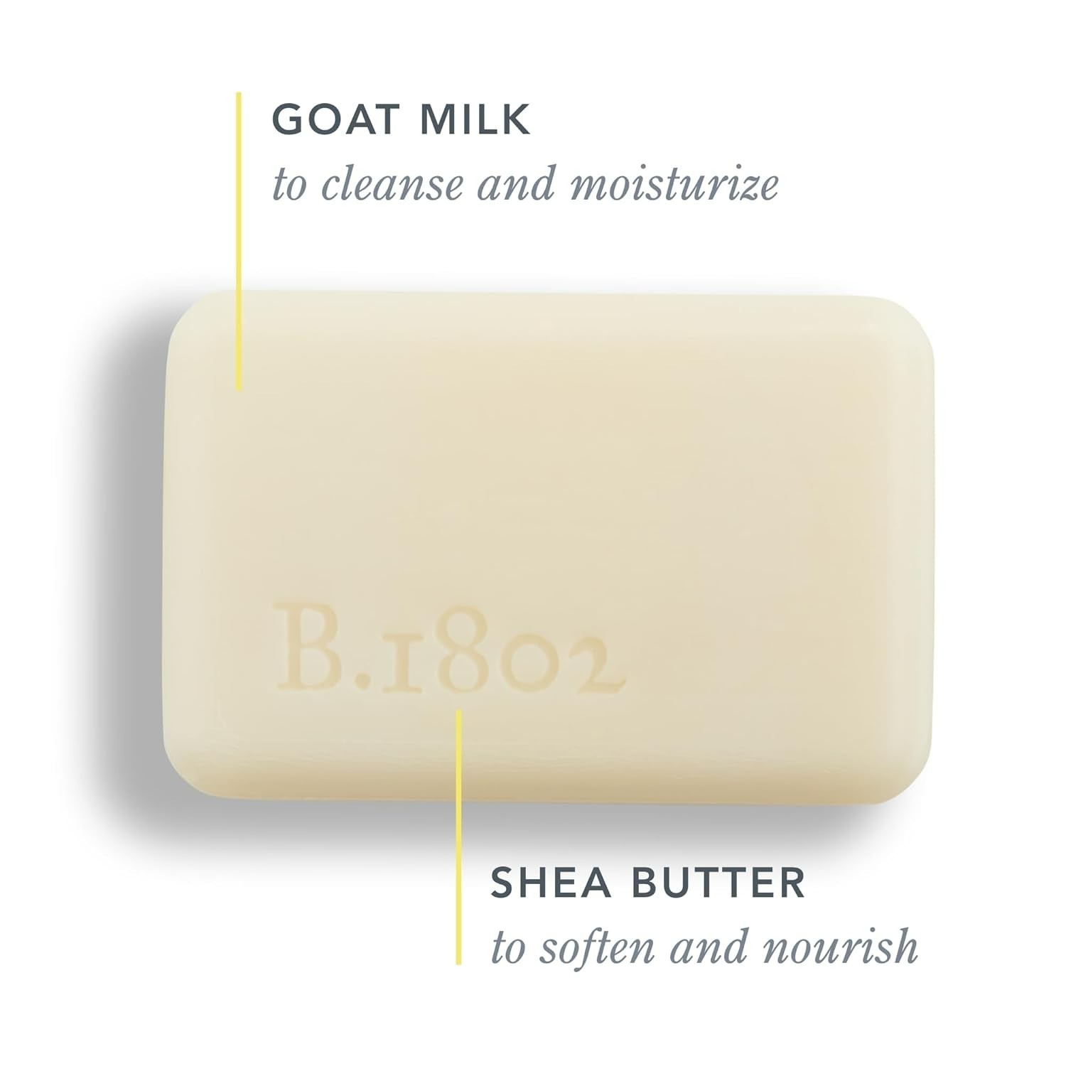 Goat Milk Soap – Moisturizing Hand & Body Soap Bar with Shea Butter & Botanic…