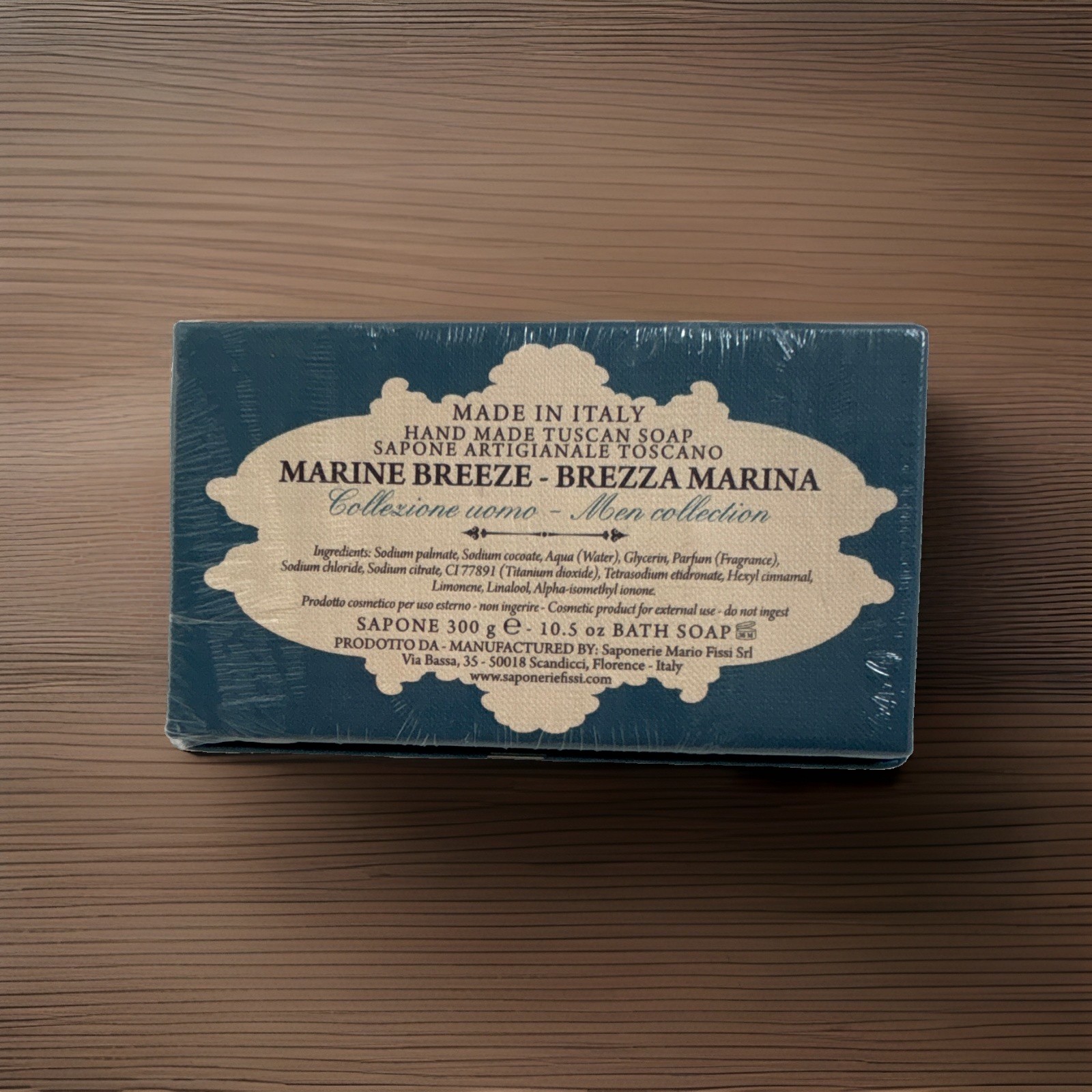 10.5 oz Hand made Tuscany Marine Breeze Vegetable Bath Soap made in Italy