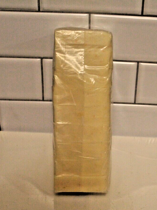 Carrot Citrus Cold Processed handmade soap loaf, 9 precut bars- FREE Shipping