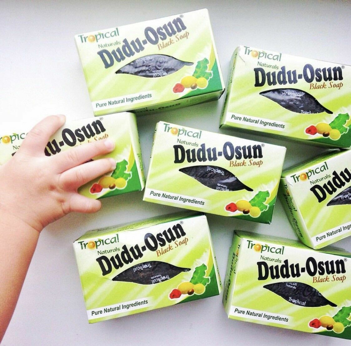 NEW IMPROVE DUDU OSUN AFRICAN BLACK Tropical & Natural SOAP 1-12 PACKS