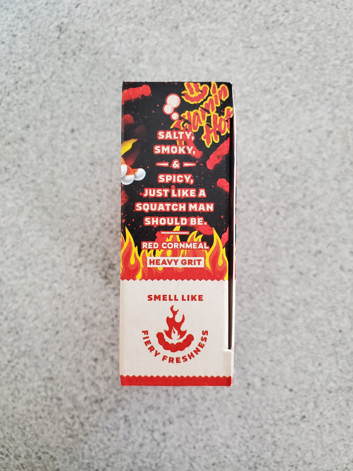 Dr. Squatch Ltd Ed. Bar Soap Cheetos Flamin’ Hot Bricc Heavy Grit 5oz