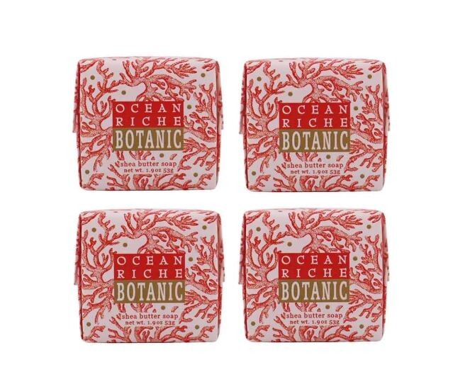 Greenwich Bay 1.9oz Soap, Ocean Riche – Set of 4 (R5H010)