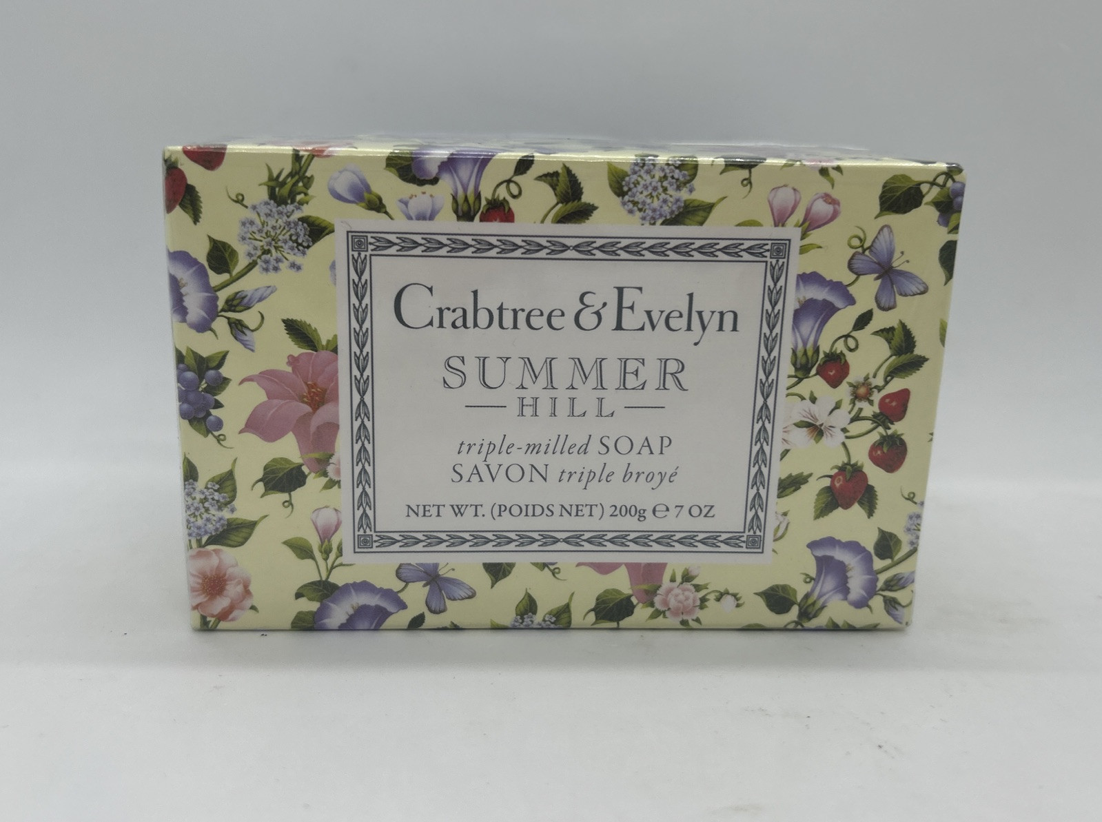 Crabtree & Evelyn Nantucket Briar and Summer Hill Bar Soap Bar