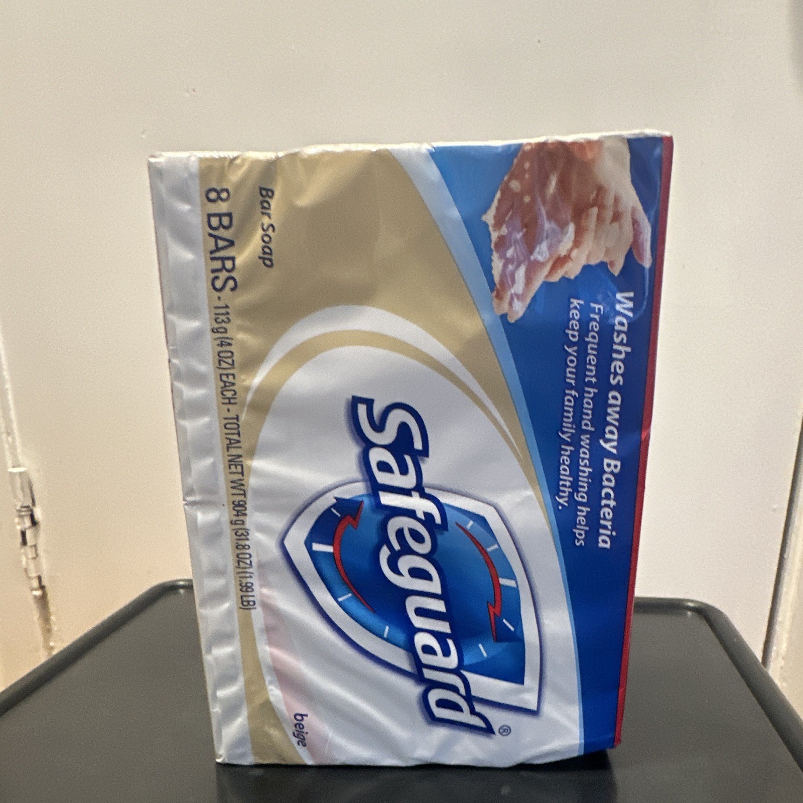 Safeguard Antibacterial Fresh Scent Beige Bar Soap 8Pk 4oz Each 32oz
