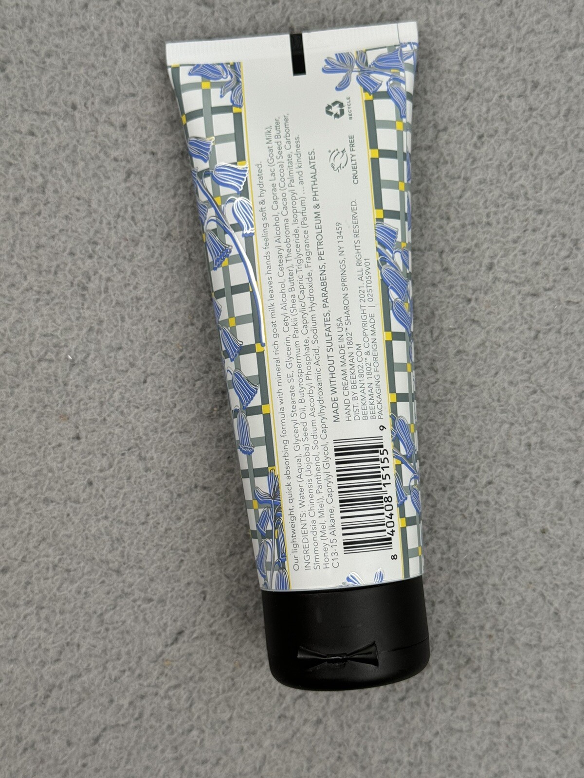 Beekman 1802 Silver Belle Bouquet Milk Can Bar Soap/body Wash/Hand & Body Cream