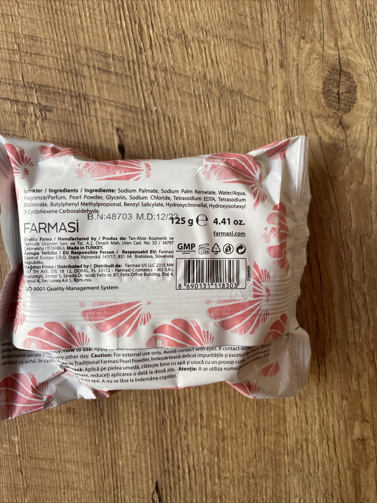 Farmasi Dr C Tuna PEARL Traditional 🧼 Soap 125 g/4.41 oz Jabon Perla new sealed