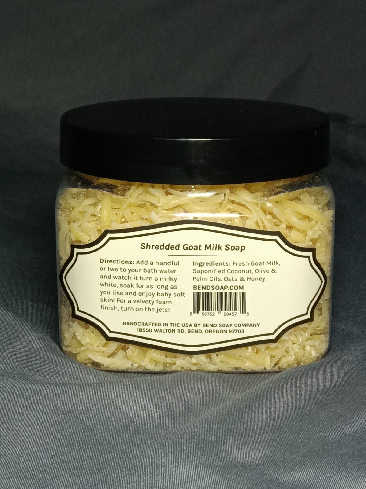 Bend Soap Handcrafted Goat Milk Soap Oats & Honey Luxury Milk Bath 7oz Shavings