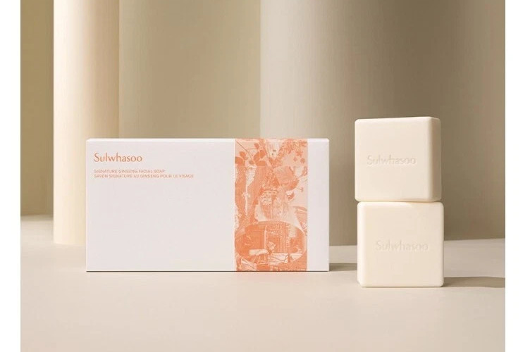 Sulwhasoo Signature Ginseng Facial Soap 120g x 2ea Soothing Creamy / FAST & SAFE