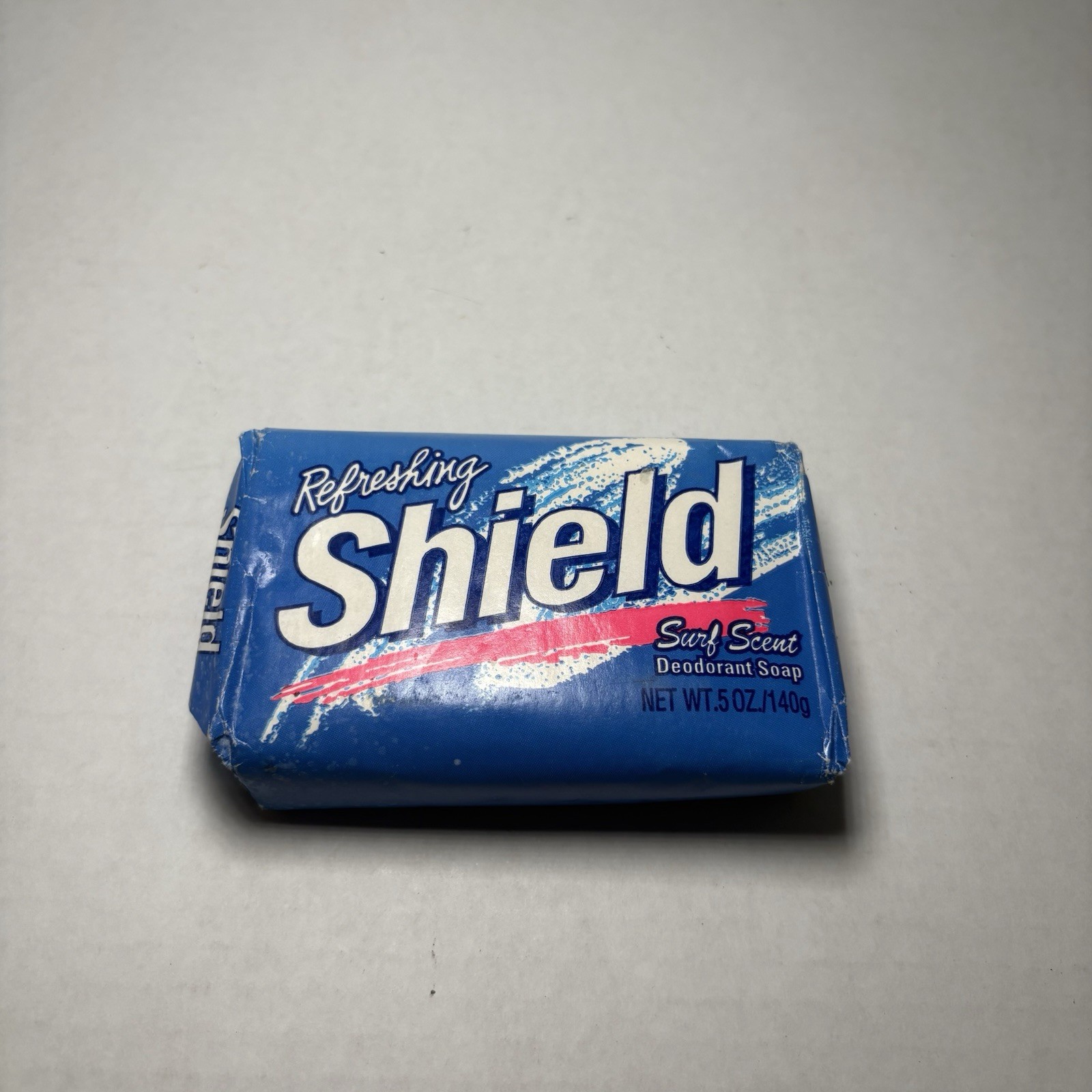 1 Bar Vintage 90’s Shield 5oz Bar Soap Surf Scent Refreshing Deodorant Soap