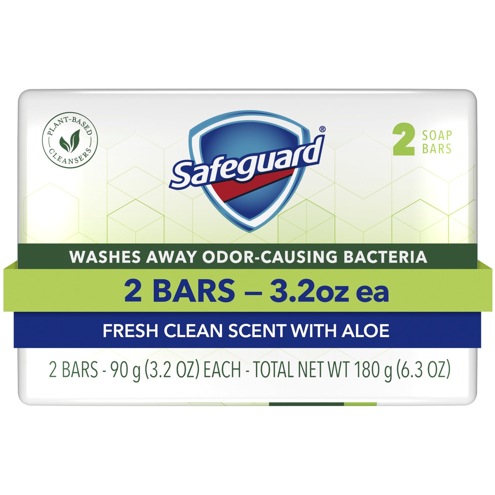 Safeguard Micellar Deep Cleansing Bath Bar 6.4 Ounce (Pack of 1), Off White