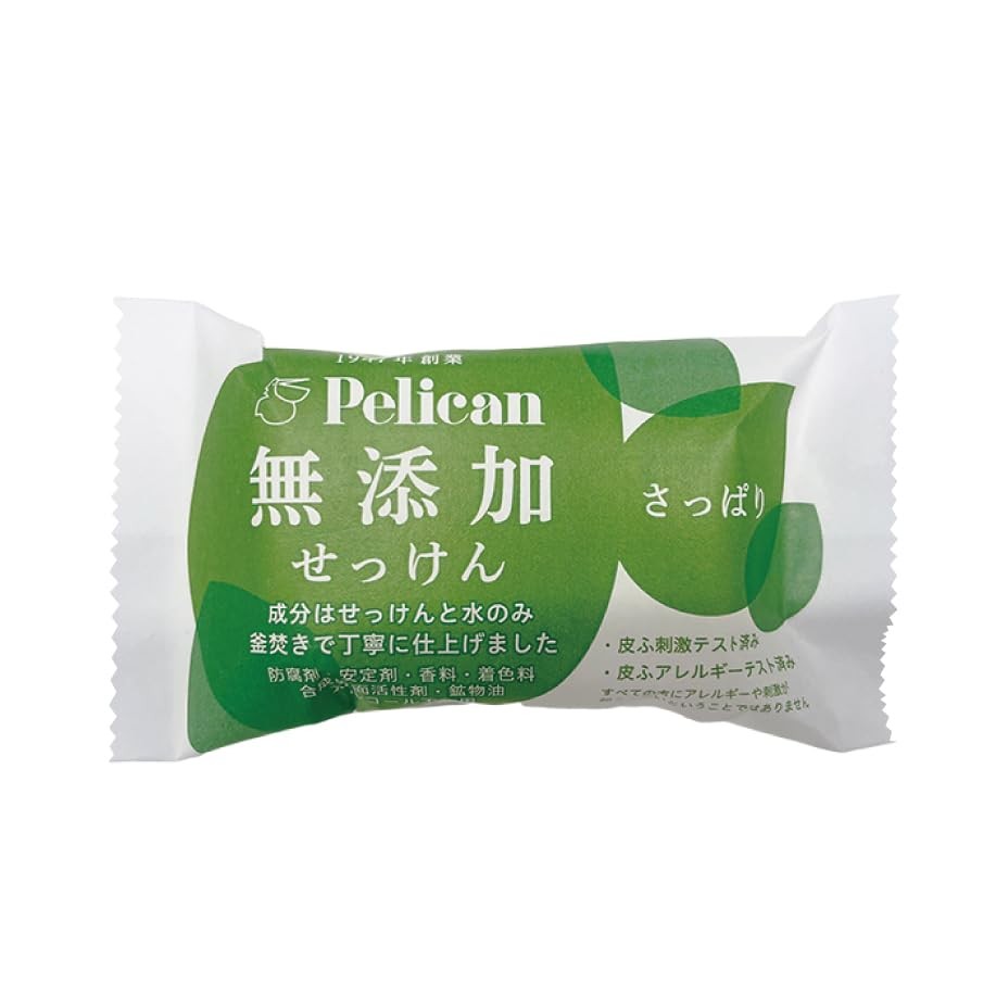Pelican Soap – Additive-Free Soap, Refreshing, 100g
