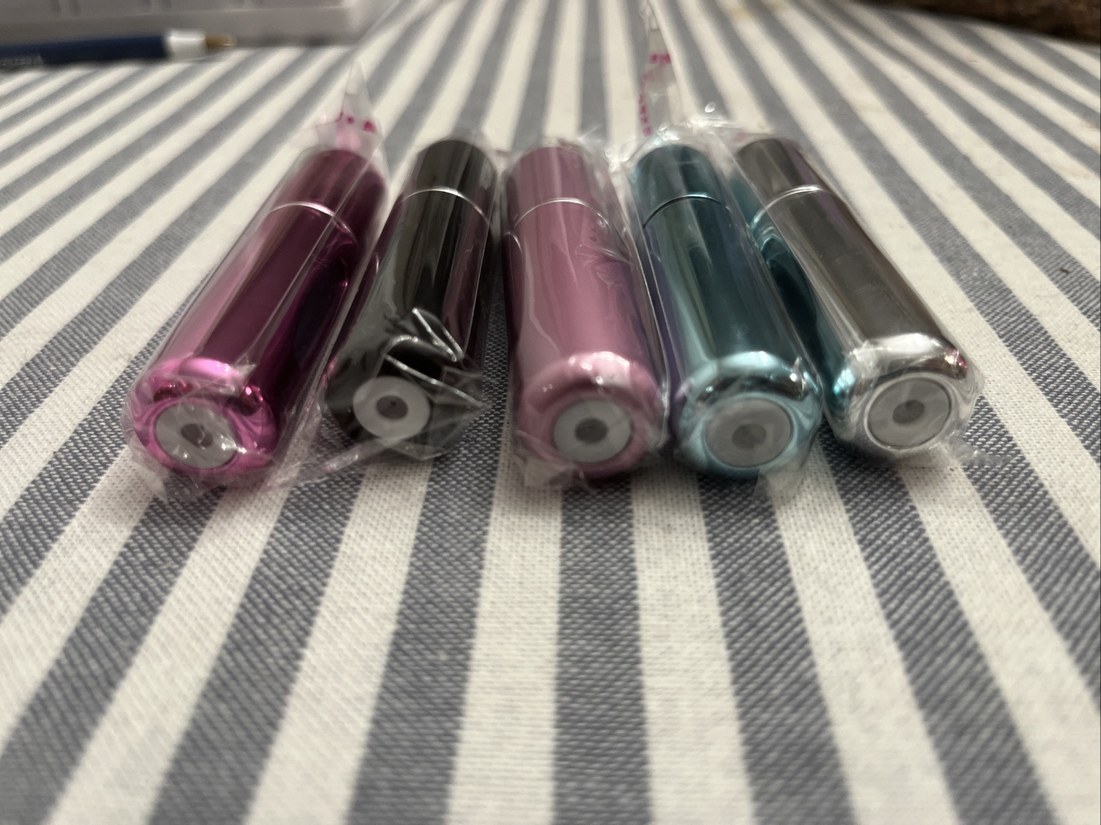 5 Pack 6ml Travel Refillable Perfume Atomizer Bottle for Spray Scent Pump Case