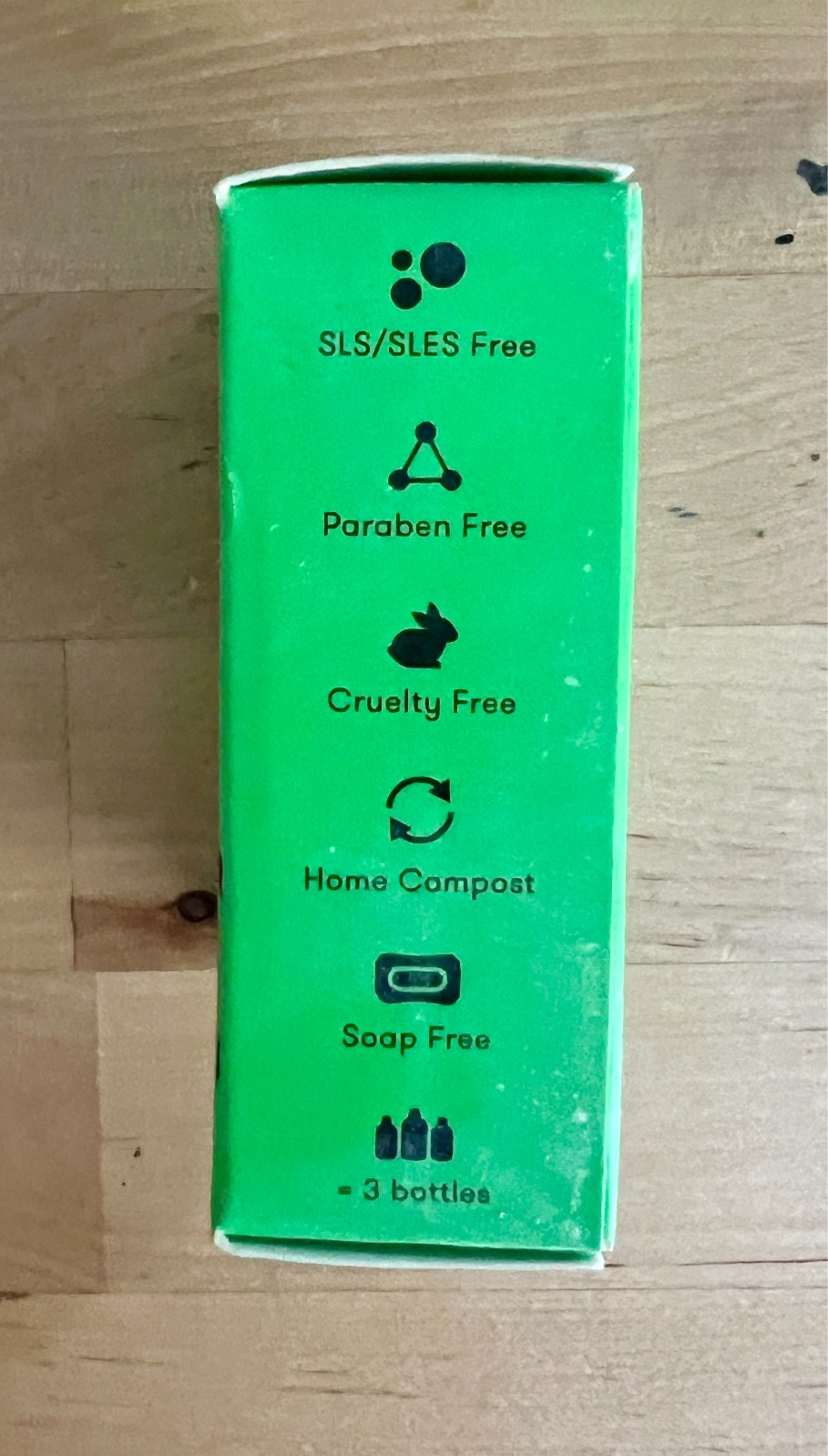 Lot of 3 ANIHANA Body Wash Bars – Cucumber & Mint – 2.8oz/bar Hemp Seed Oil NIB