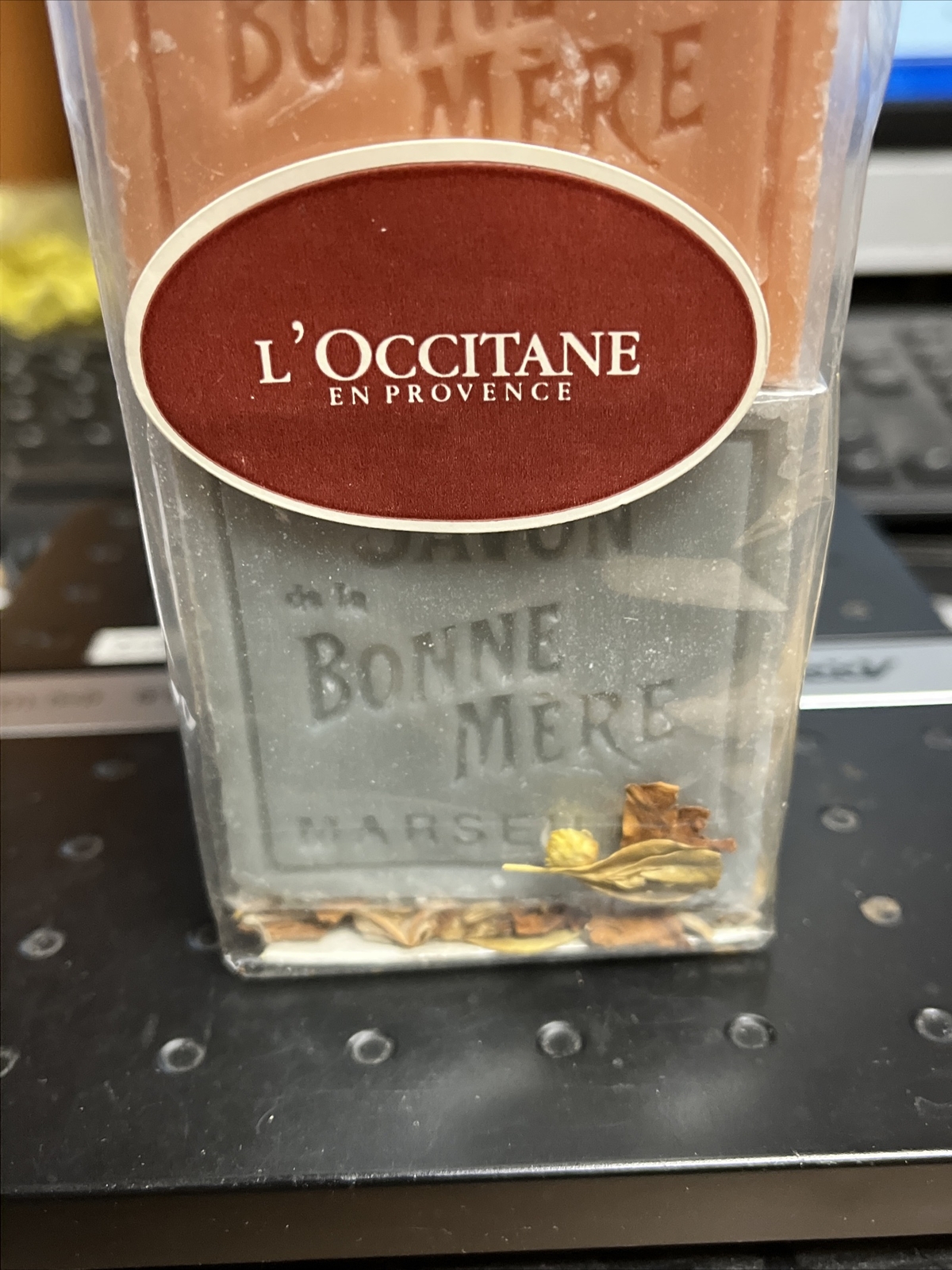 Vintage L’Occitane En Provence Bar Soaps Two 125 Gram Bars New Sealed Bonne Mere