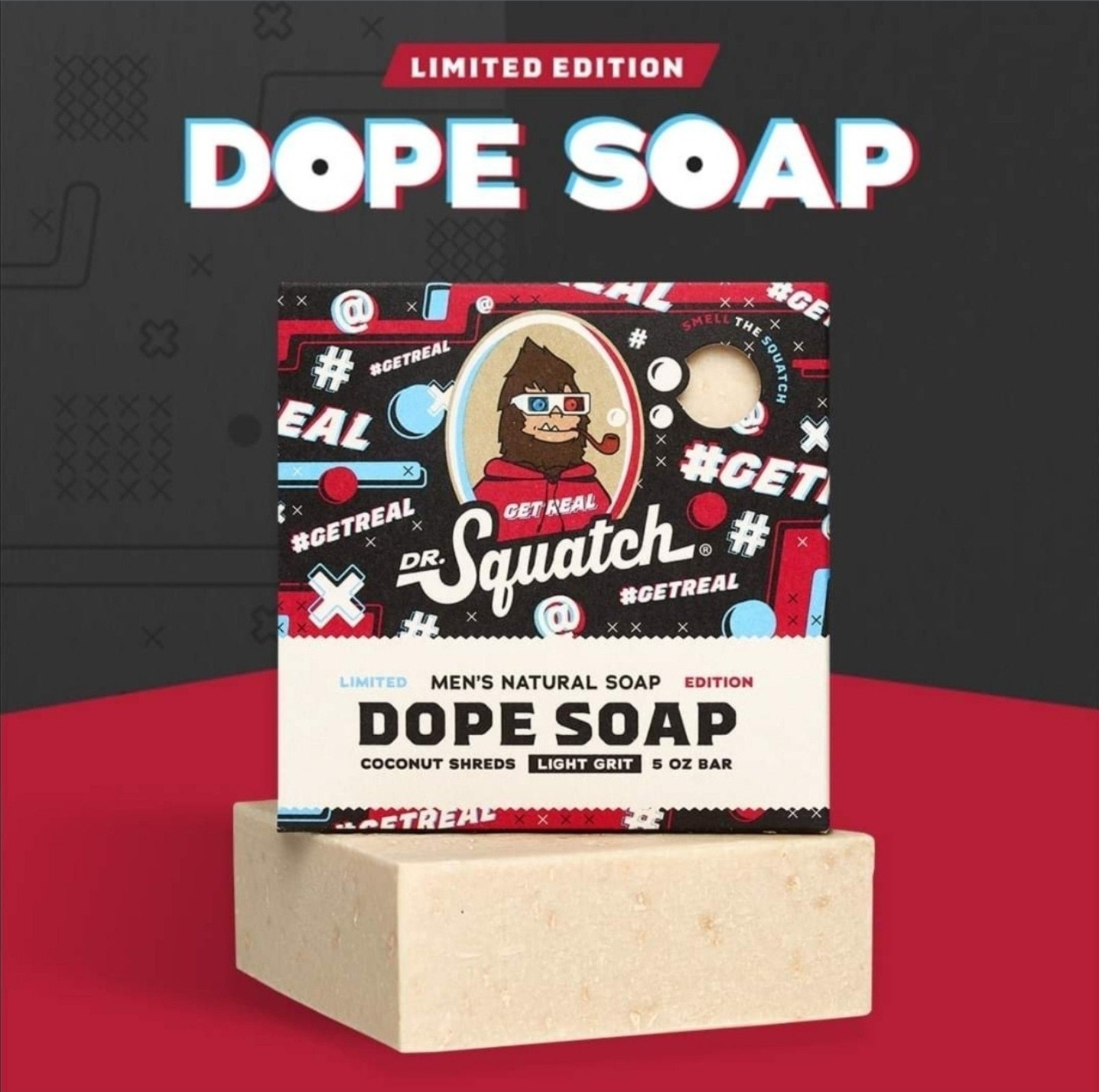 Dr. Squatch Dope Soap Coconut Bricc New Limited Edition Sold Out Very Rare
