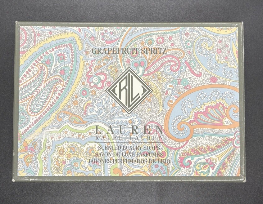 LAUREN Ralph Lauren Luxury Scented Grapefruit Spritz Soaps (4 Of 6 Bars)