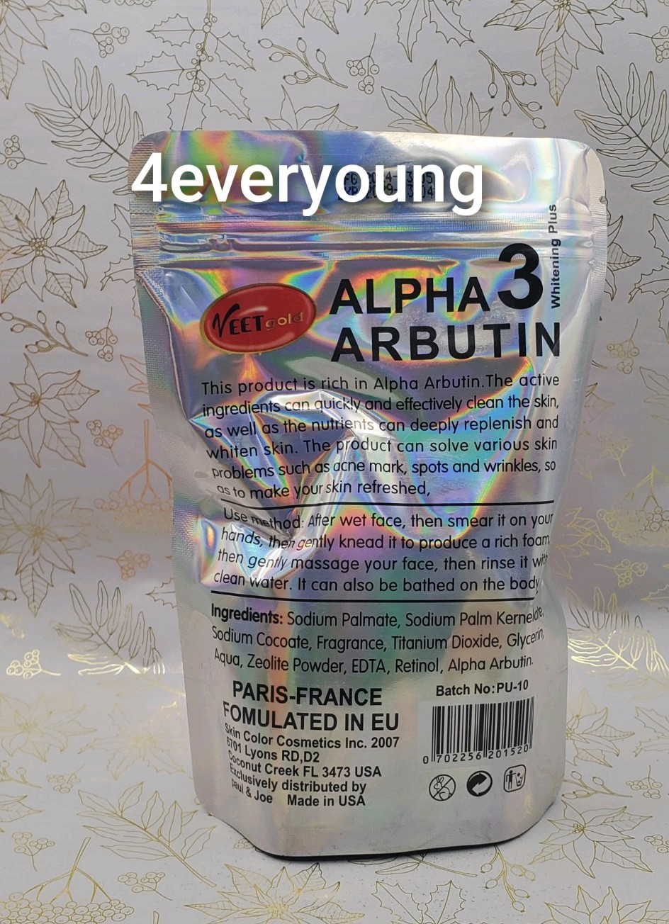 Veet Gold ALPHA ARBUTIN Anti Pimple,Anti Acne &Face Soap 💯% Effective