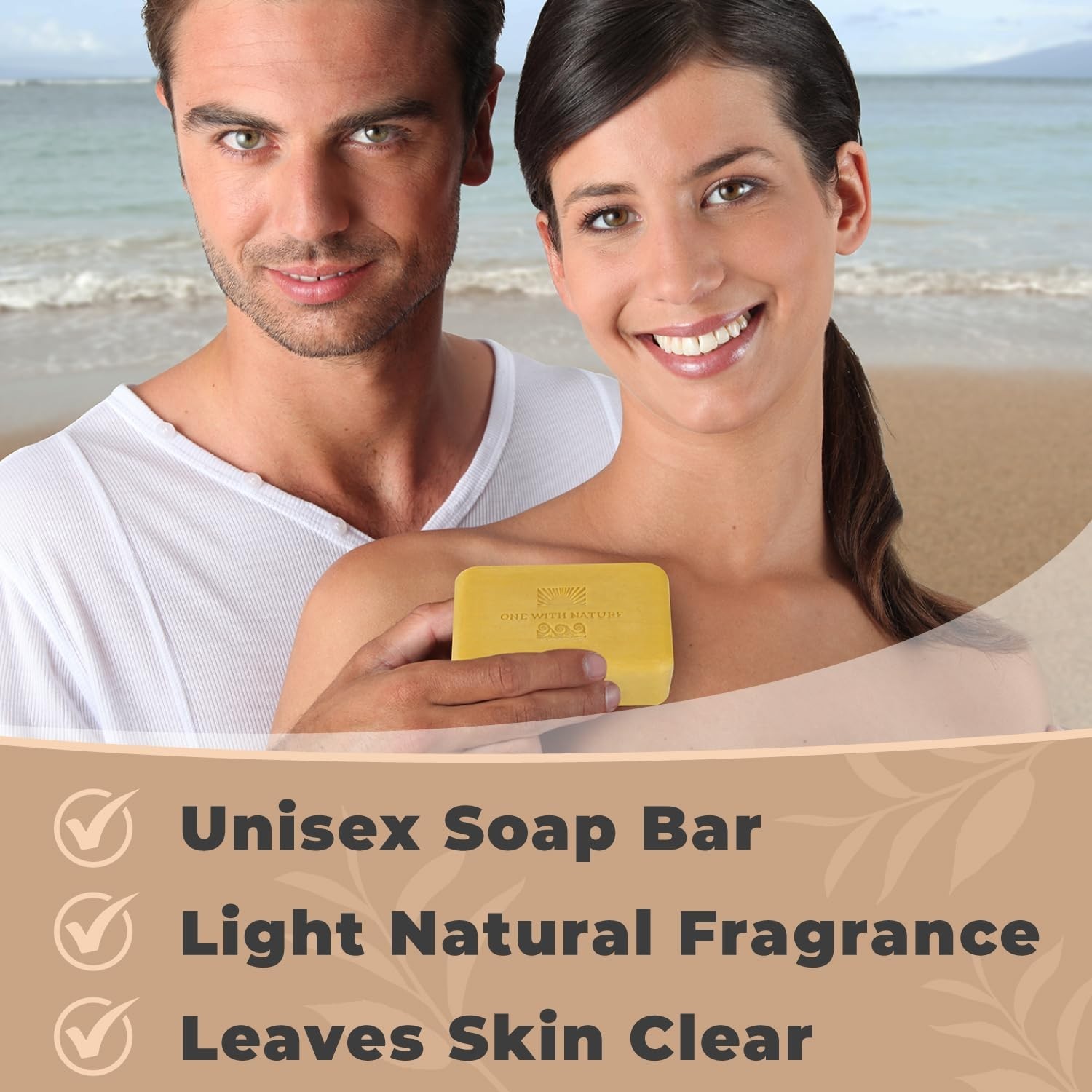 Dead Sea Salt Lemon Sage Soap 7oz 3-Pack – Luxurious Exfoliating Bars for All…