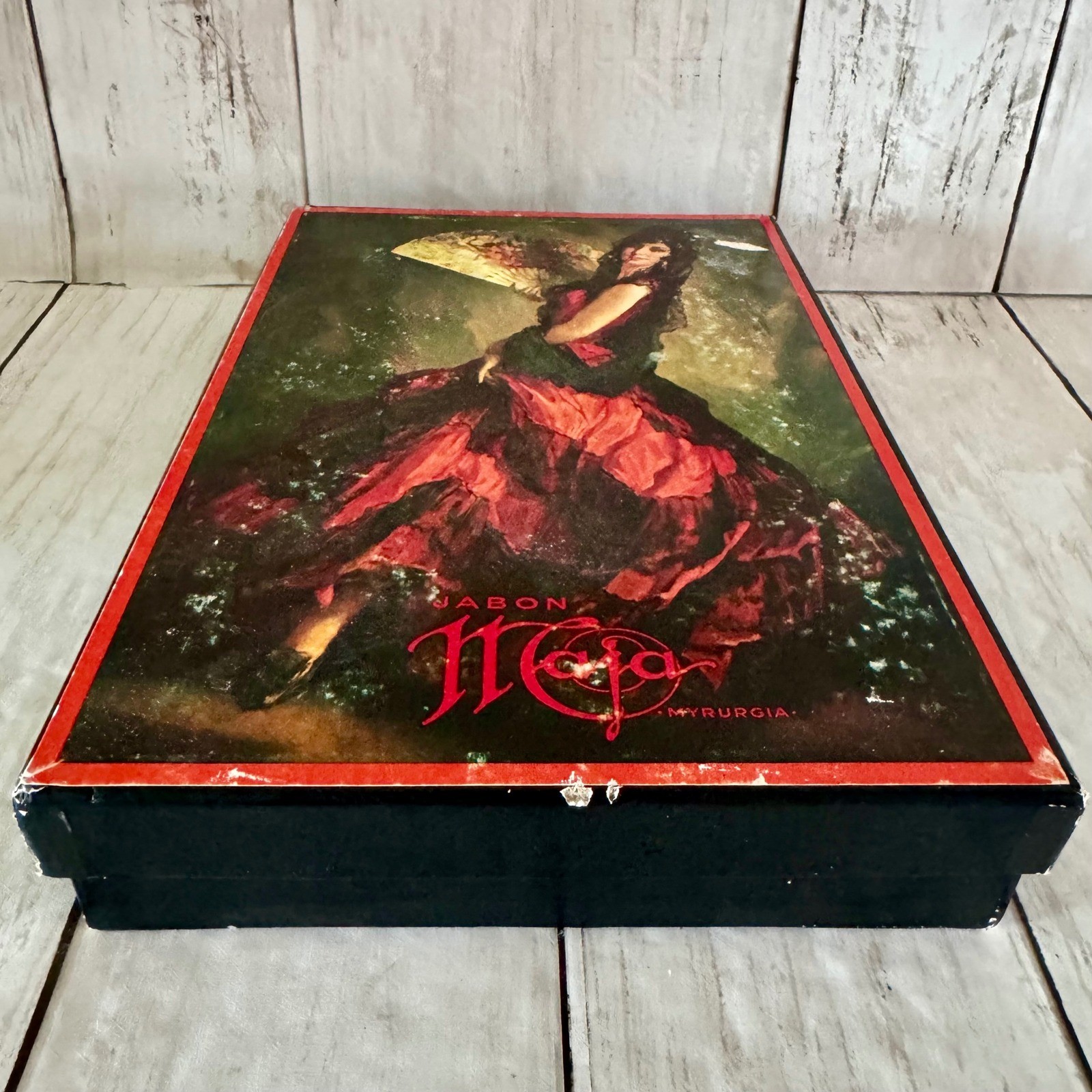 Maja Myrurgia Jabon Luxury Soap 6 Sealed Bar Gift Set Vintage Flamenco Box