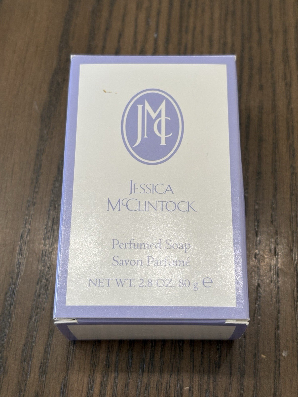 Jessica McClintock Perfumed Soap 2.8oz Lavender Colored Box
